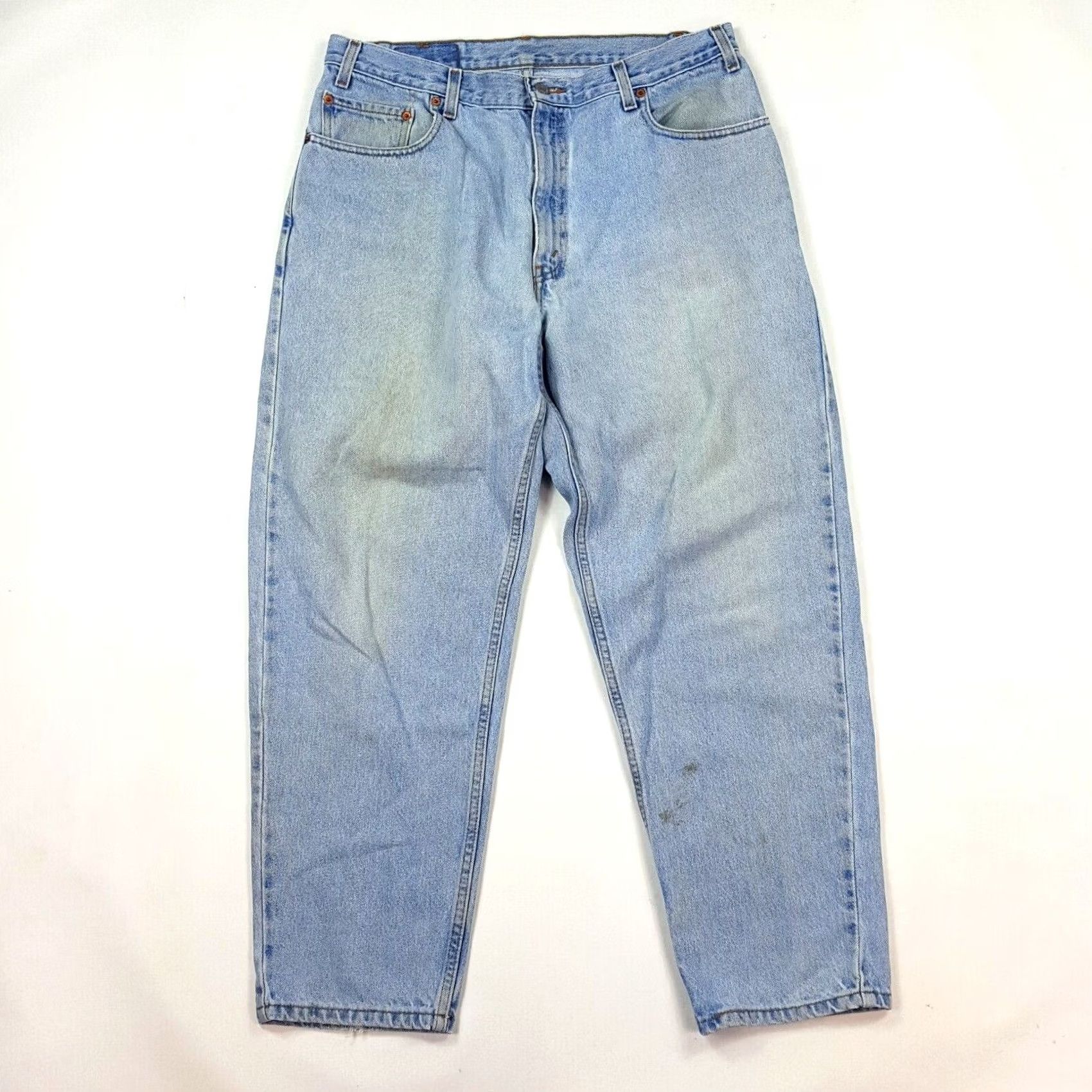 Levi's Vintage Levi's Jeans 560 Loose Fit Denim Blue 36x30 Tapered 90s Grunge Rock USA Mens Jeans Size US 36 / EU 52 - 2 Thumbnail