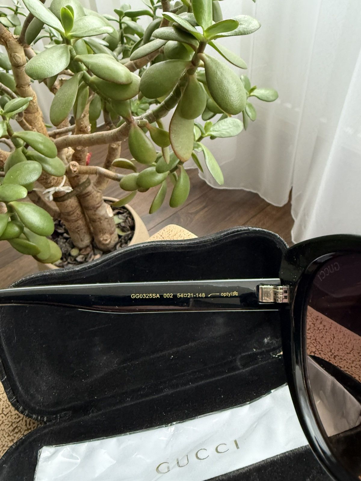 Gucci Gucci Cat Eye Glasses gg0325sa 002 Size ONE SIZE - 8 Thumbnail