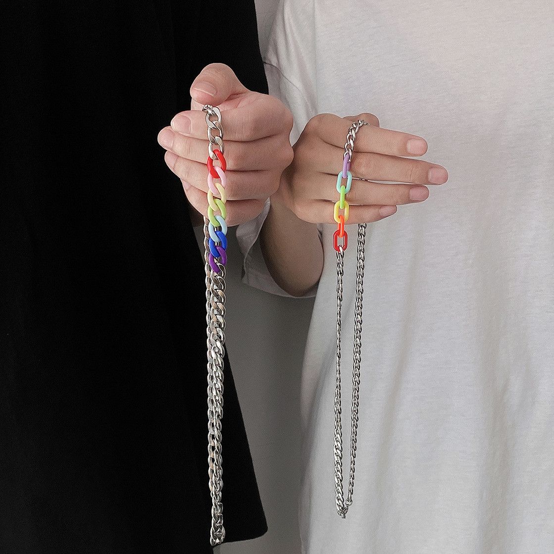 Other Vintage STEAL! Y2K Chains Necklace Chain Size ONE SIZE - 1 Thumbnail