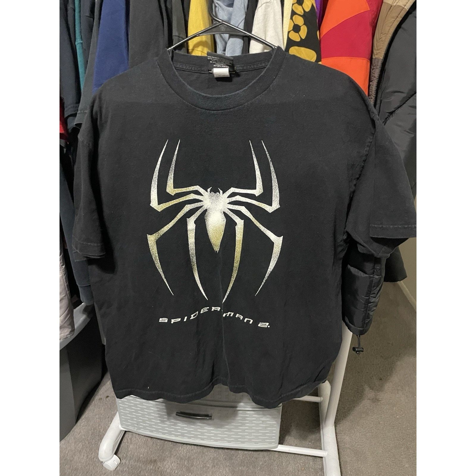 Marvel Comics Size XL-VTG 2007 Spider-Man 3 Venom Movie Promo Y2K Men’s Size US XL / EU 56 / 4 - 1 Thumbnail