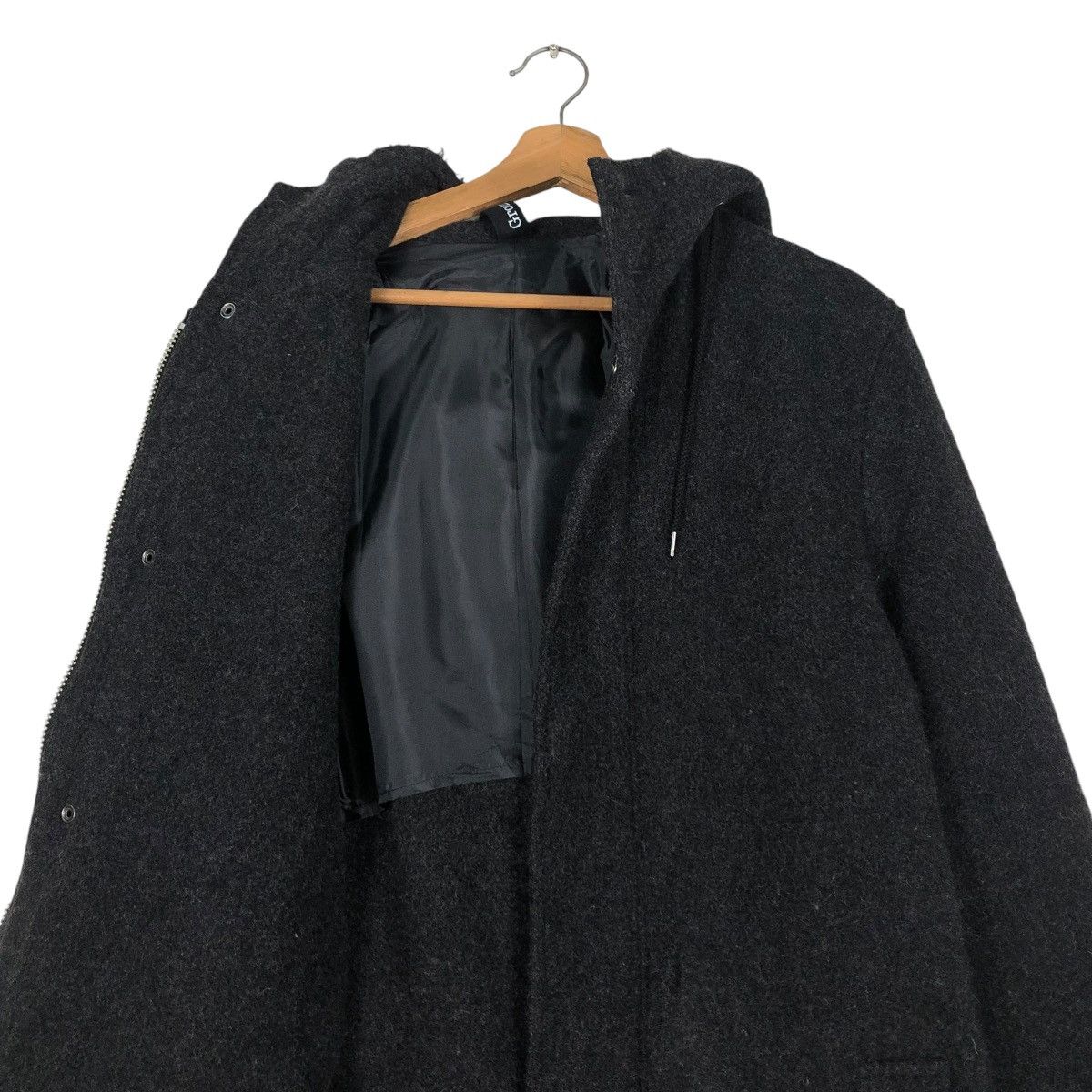 Ground Y 🔥RICH BLACK MOHAIR WOOL LONG JACKET GROUNDY YOHJI YAMAMOTO Size US M / EU 48-50 / 2 - 15 Thumbnail