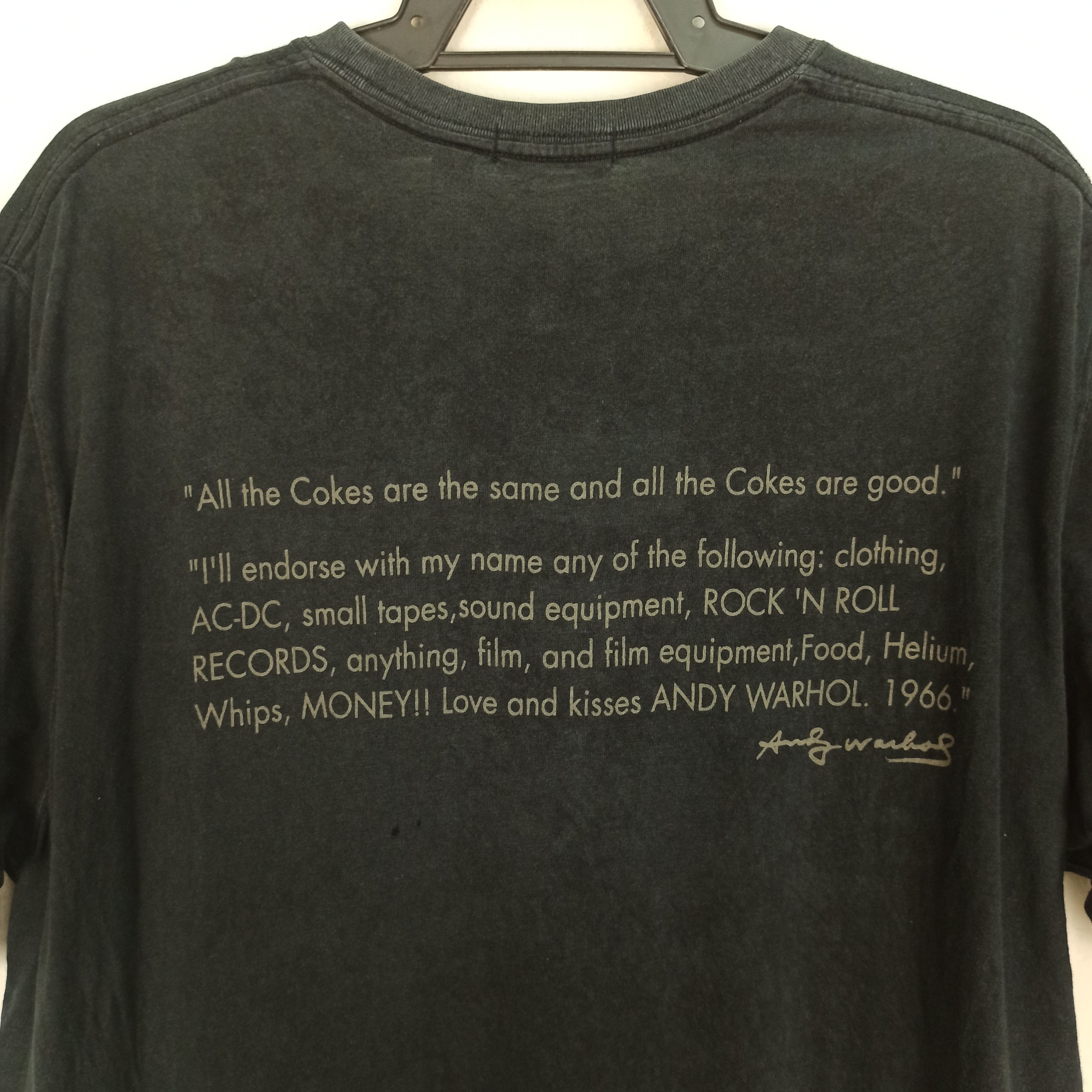 Andy Warhol X Coca Cola X Uniqlo Promo Tshirt