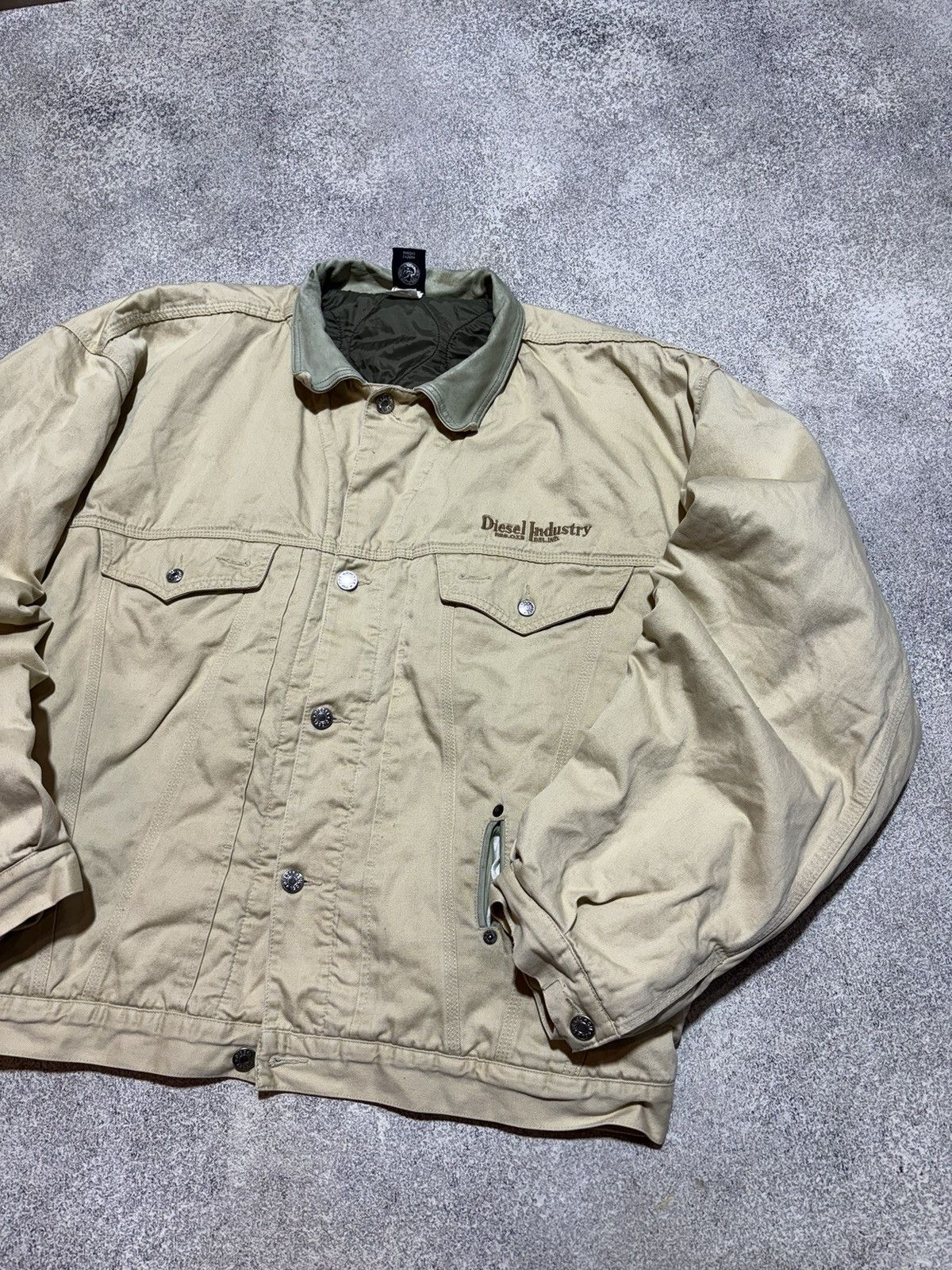 Diesel × Vintage Diesel Vintage 90s Faded Bomber Jacket Men’s Size XL Size US XXL / EU 58 / 5 - 2 Thumbnail