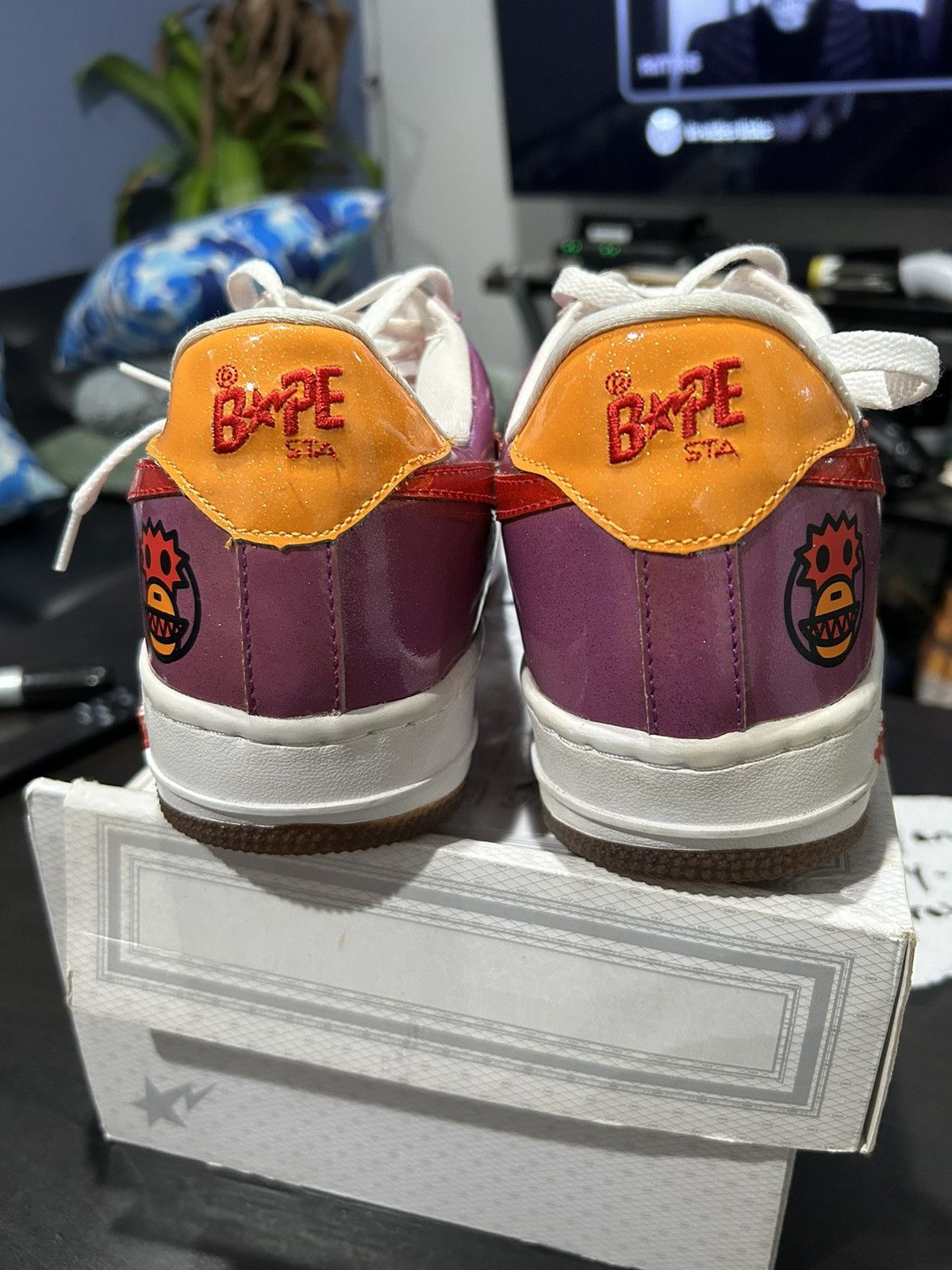 Bape BABY MILO X BAPESTA Size US 11 / EU 44 - 4 Thumbnail