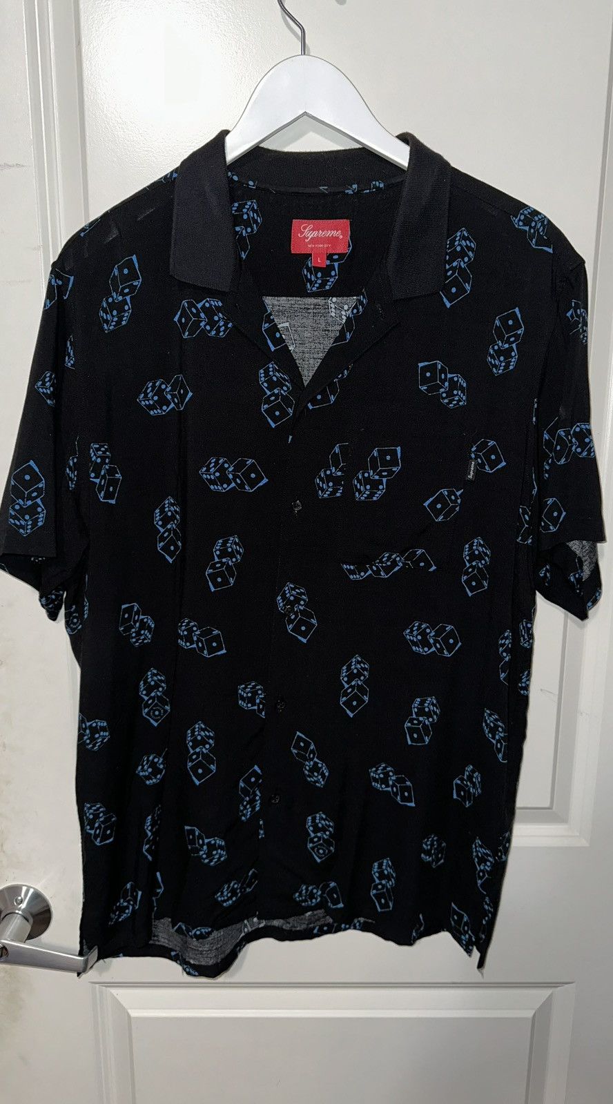 Supreme Supreme Dice Rayon Shirt - Black Size Large | Grailed