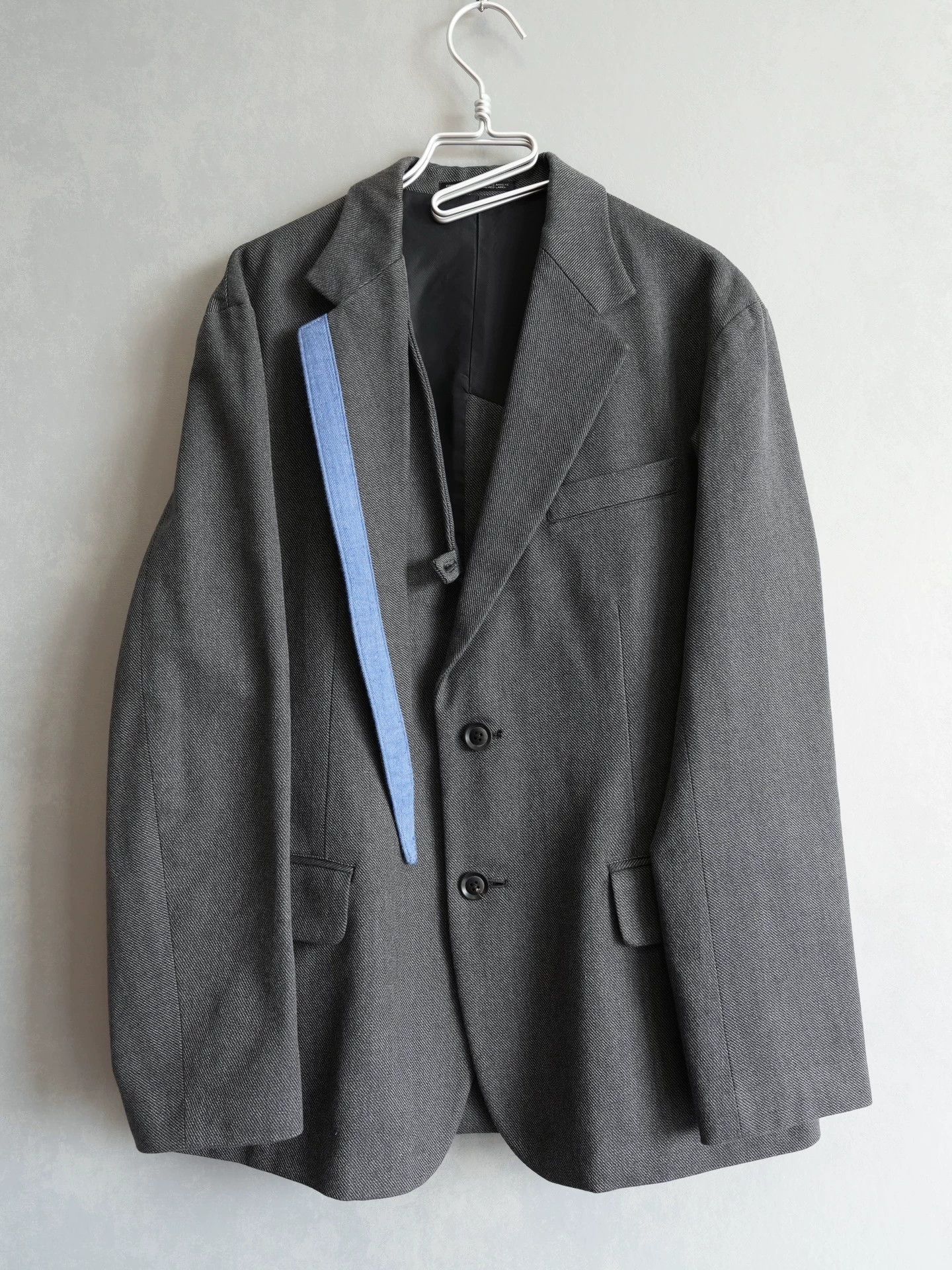 Yohji Yamamoto Yohji Yamamoto 17AW Asymmetric Collar Slit Show Jacket 2 Size US M / EU 48-50 / 2 - 3 Thumbnail