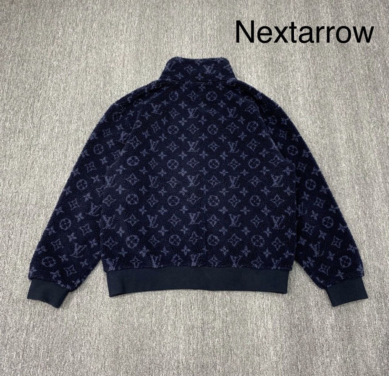 Louis Vuitton Louis Vuitton Blue floral printed teddy jacket 2412- Size US M / EU 48-50 / 2 - 2 Thumbnail