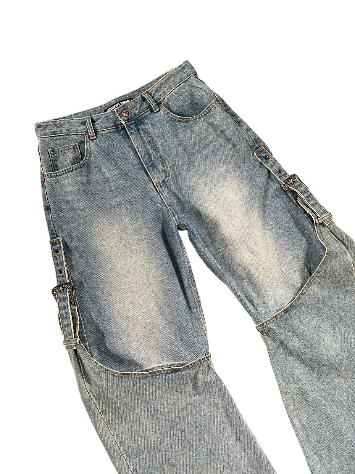 Japanese Brand Project Wave 🇰🇷 Detachable Denim Size US 30 / EU 46 - 6 Thumbnail