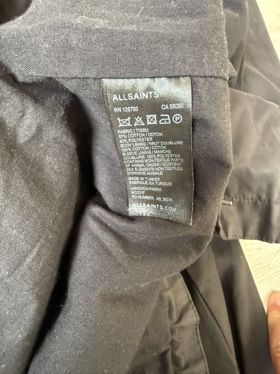 Allsaints All saints Cotton Parka Size US L / EU 52-54 / 3 - 7 Thumbnail