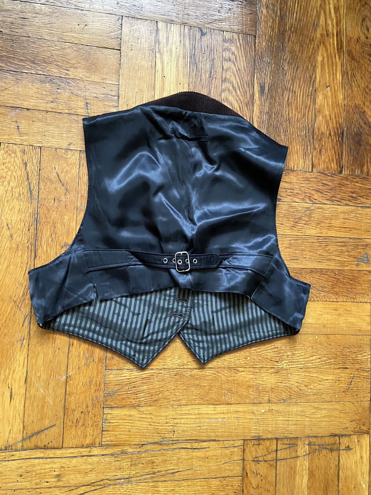 Jean Paul Gaultier Jean Paul Gaultier Velvet vest. Size S / US 4 / IT 40 - 3 Thumbnail