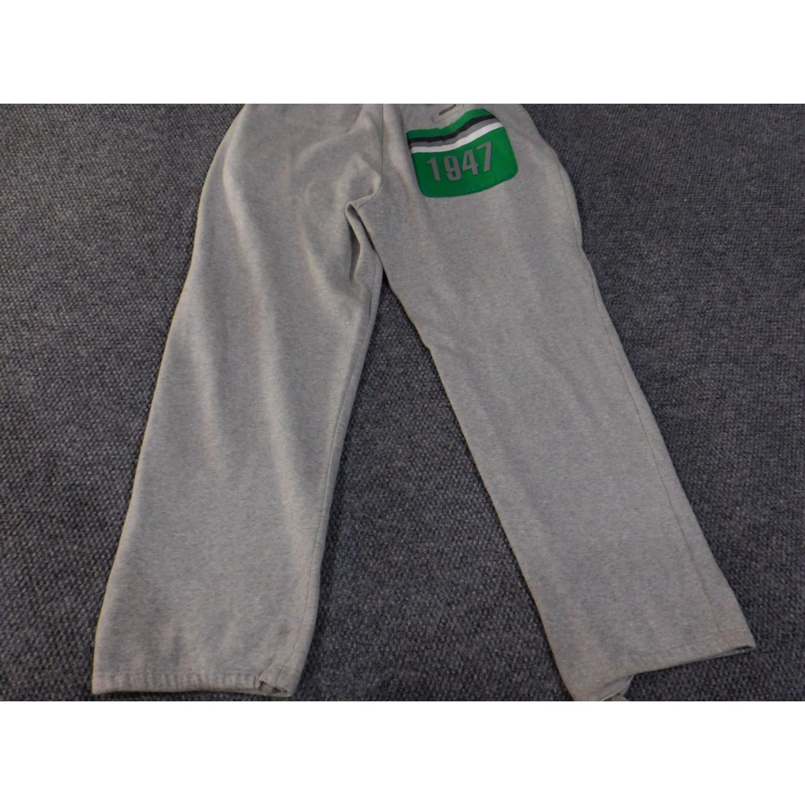 Vintage LRG Sweatpants Mens 3XL Grey Sweatpants Athletic Lounge Fleece Pockets Straight Regular Size Polyester Vintage No (adjust?) Size US 39 - 7 Thumbnail