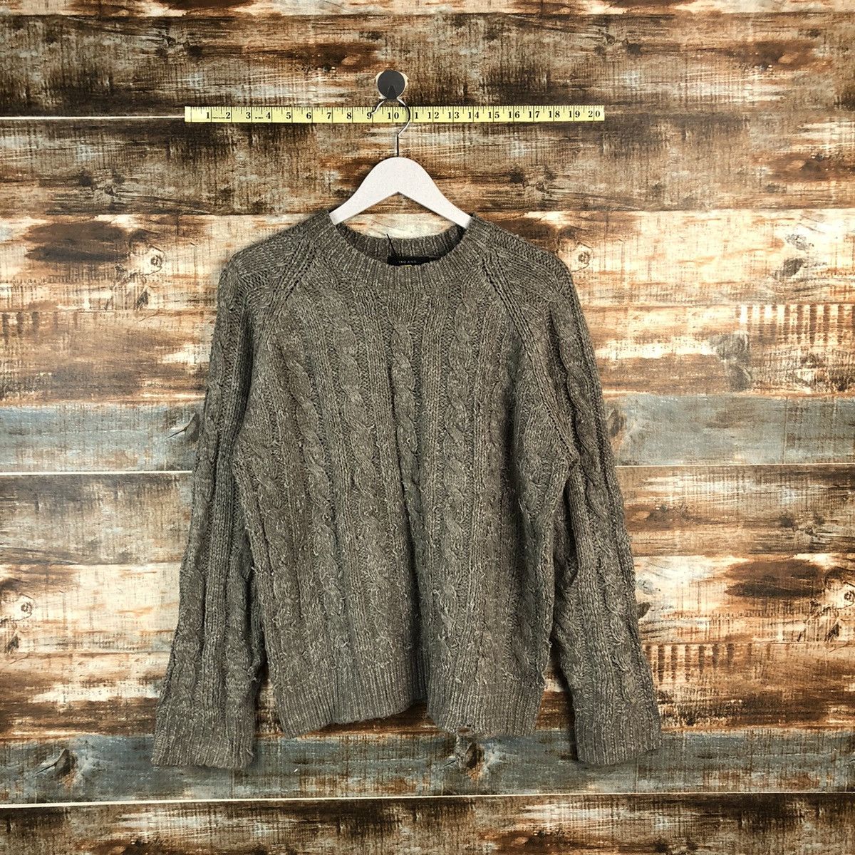 Homespun Knitwear × Japanese Brand Niko And Grey cable Knitwear vintage #A1950 Size M / US 6-8 / IT 42-44 - 1 Thumbnail