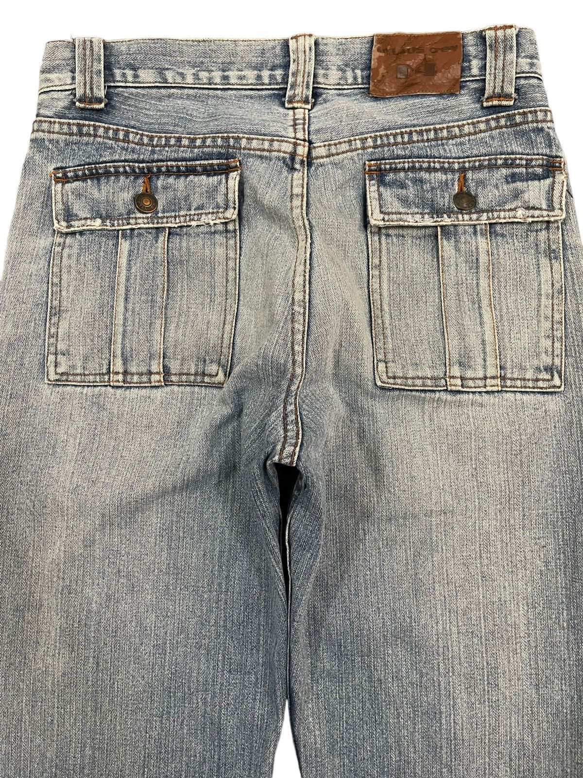 Hysteric Glamour Vintage Japanese Nylaus Bush Pants Style Blue Wash Jeans Size US 30 / EU 46 - 4 Thumbnail