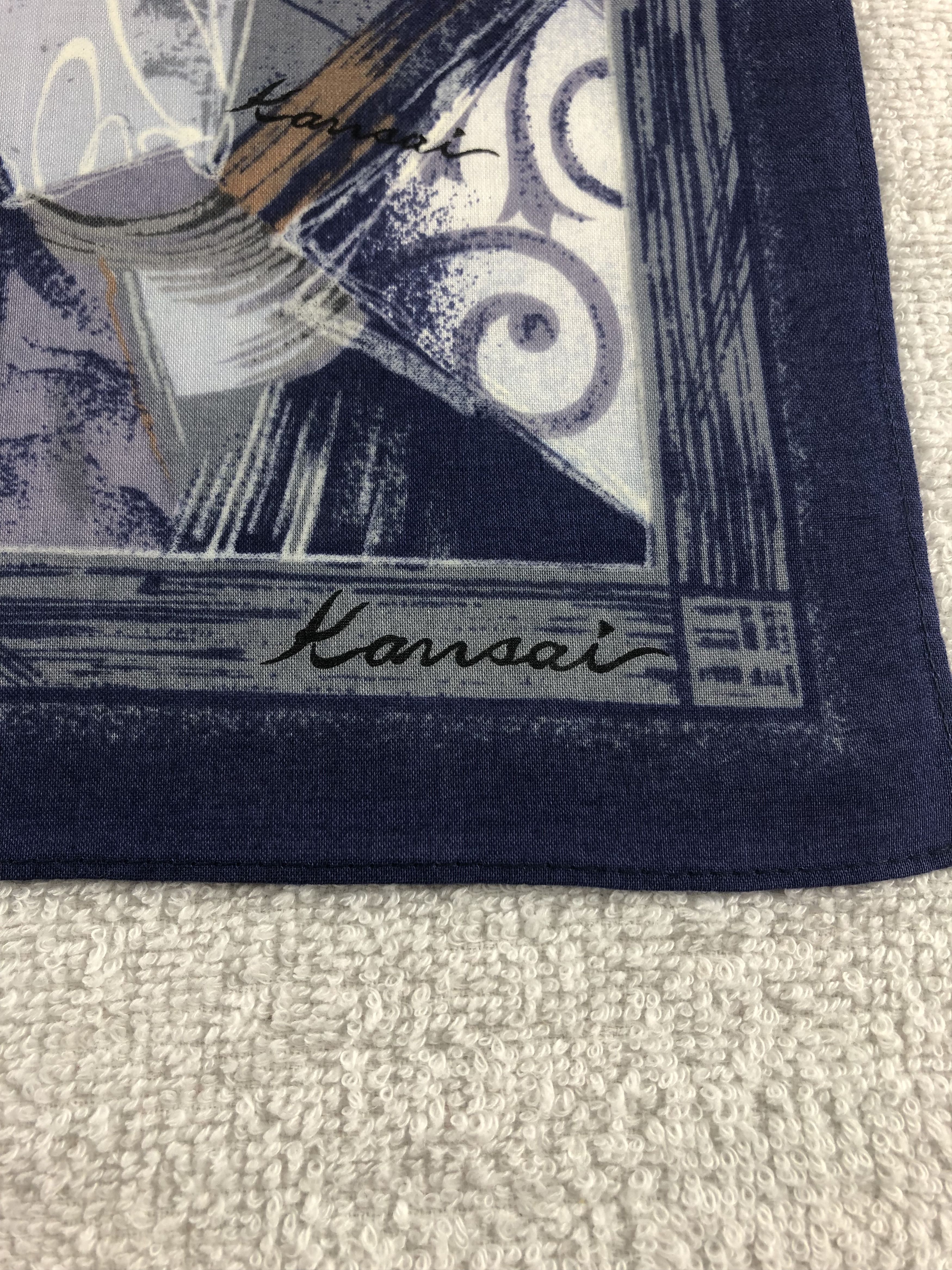 Japanese Brand × Kansai Yamamoto × Vintage Kansai Yamamoto Handkerchief / Bandana / Neckerchief Size ONE SIZE - 5 Thumbnail