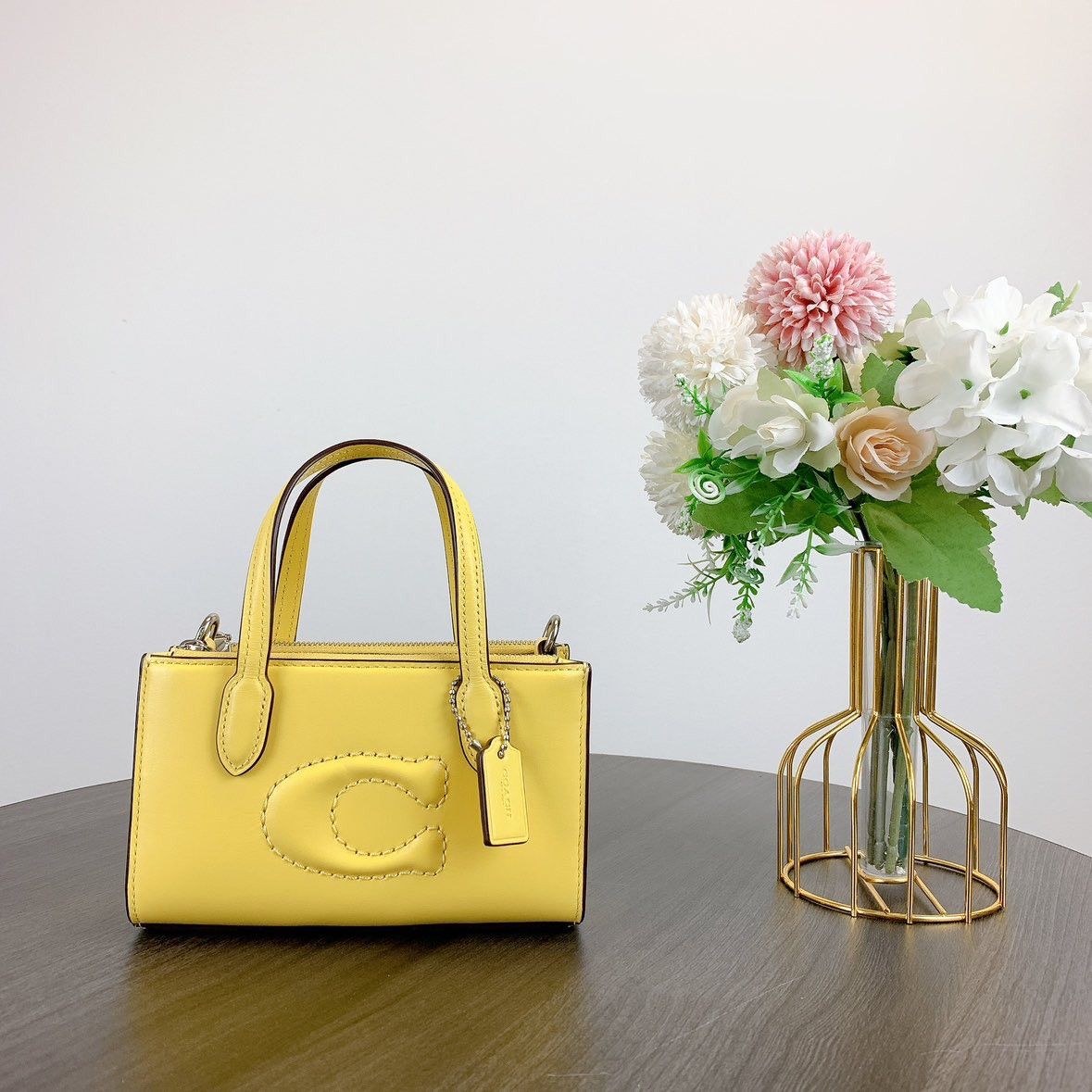 Coach Coach CT804 Nina Mini Tote Bag IN Daisy Size ONE SIZE - 8 Thumbnail