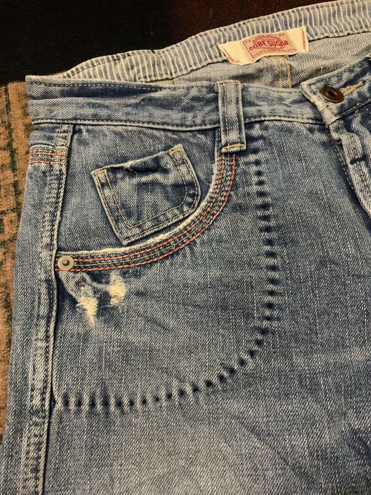 Le Grande Bleu (L.G.B.) Cube Sugar Denim Jeans Size US 29 - 9 Thumbnail