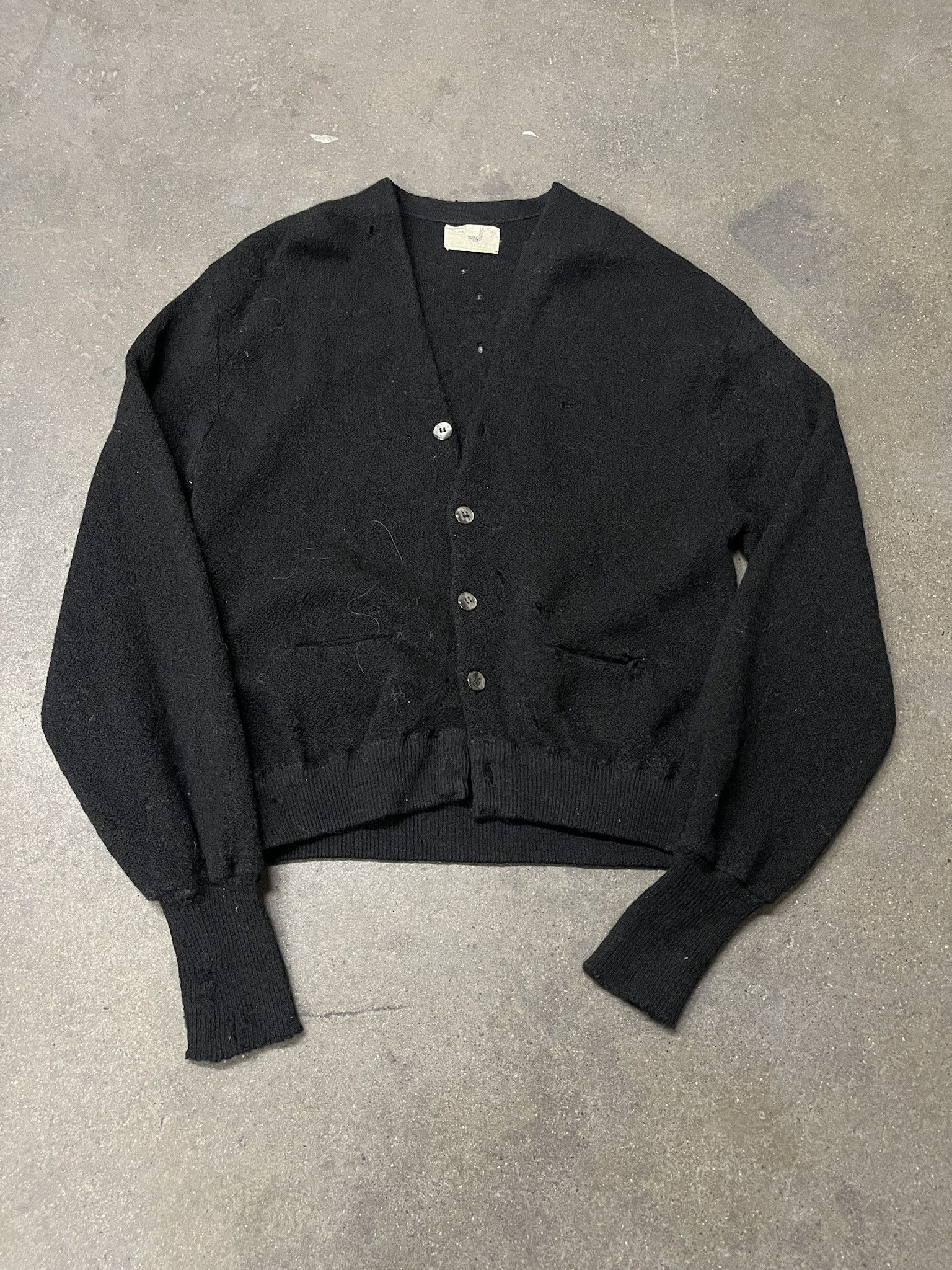 Vintage Vintage 1980s Sears Alpaca Wool Knit Cardigan Size XL Size US XL / EU 56 / 4 - 1 Thumbnail