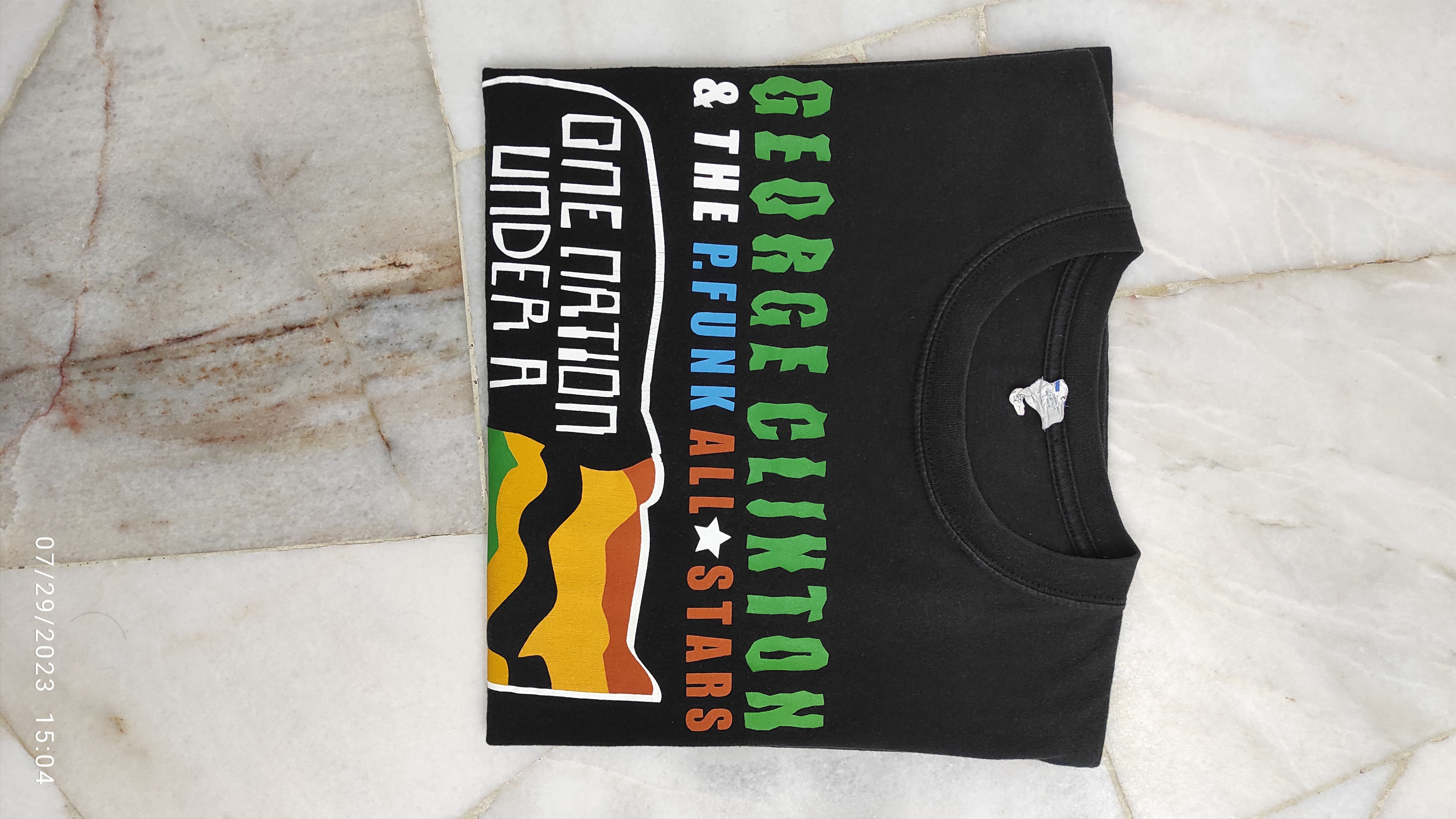 Band Tees George Clinton P Funk 2009 Paint the White House Black Shirt Size US M / EU 48-50 / 2 - 12 Thumbnail