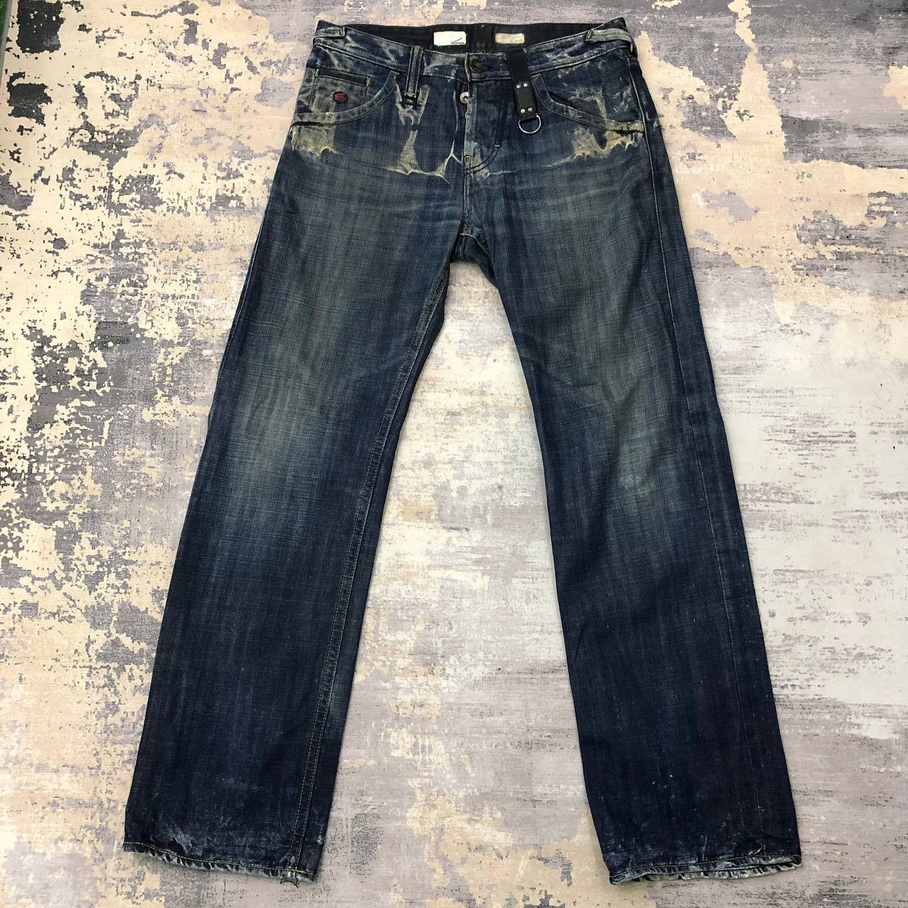 Energie P217 ENERGIE MADE IN ROMANIA DENIM JEANS Size US 36 / EU 52 - 1 Thumbnail