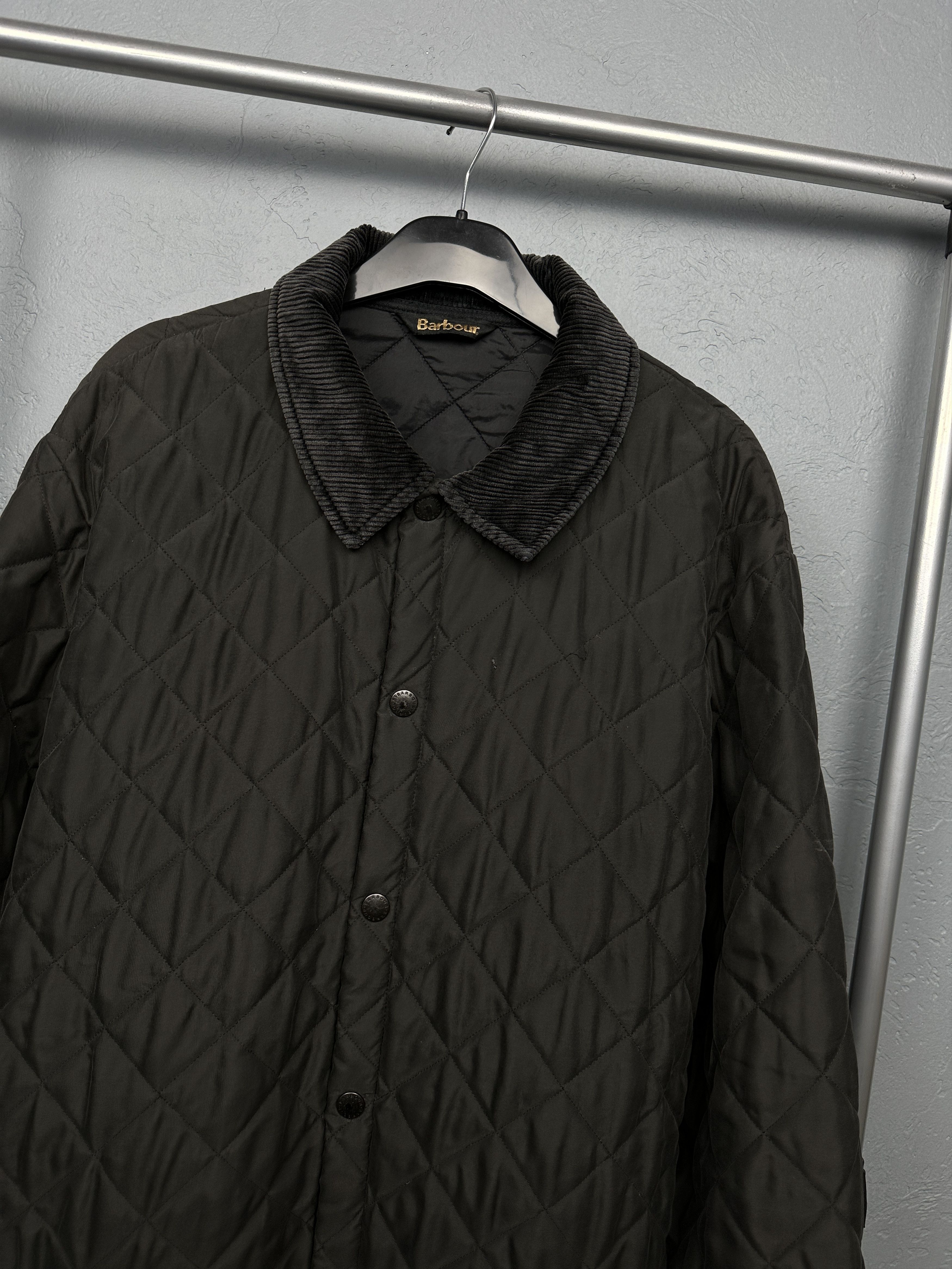 Barbour × Vintage Barbour Vintage Mens New Eskdale Quilted Jacket Size US XL / EU 56 / 4 - 2 Thumbnail