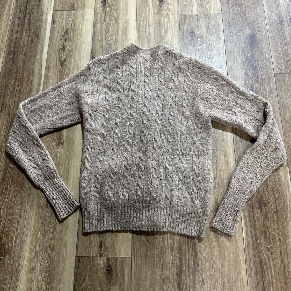 Lord & Taylor × Vintage Vintage Lord & Taylor Shetland Wool Cardigan Sweater Size US L / EU 52-54 / 3 - 2 Thumbnail