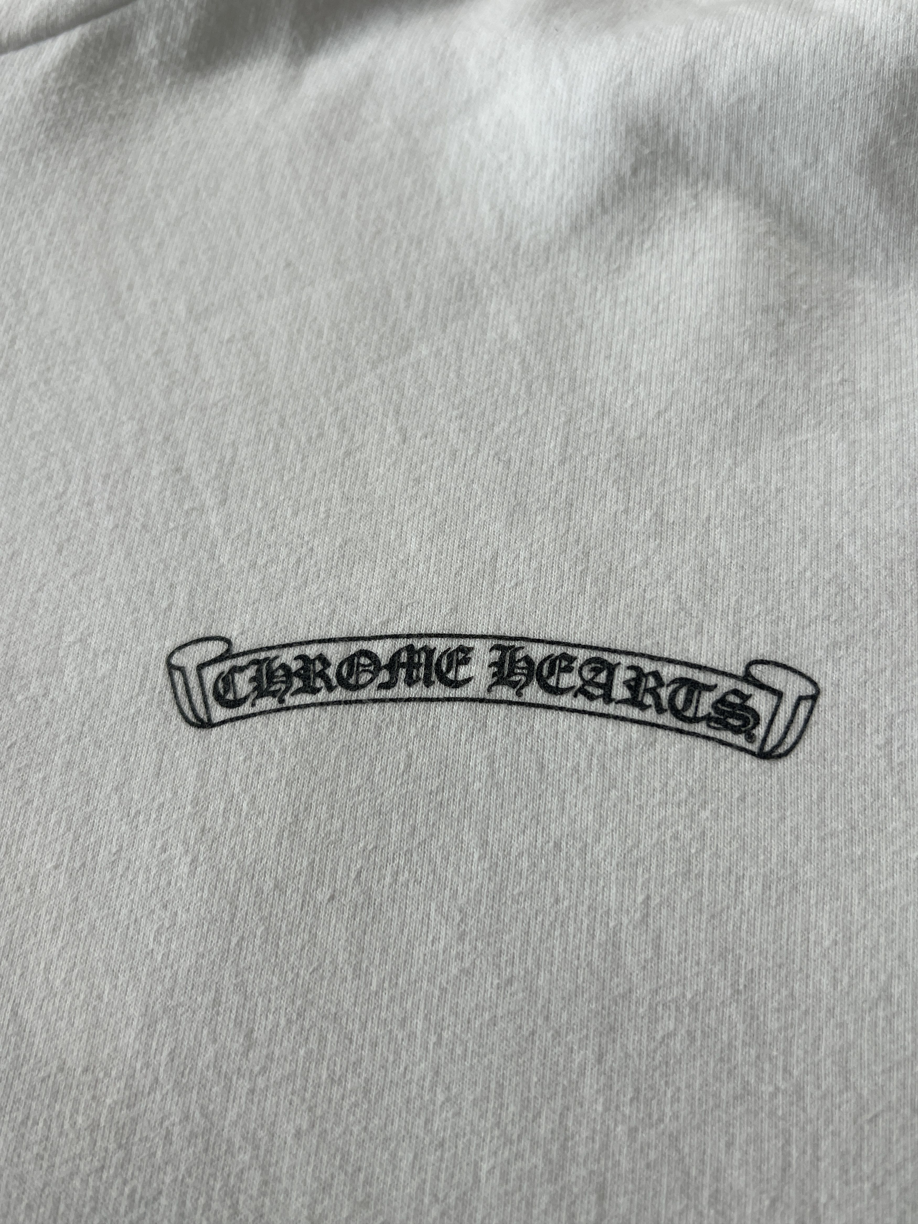 Chrome Hearts Chrome Hearts x Rolling Stones Blue Tongue White Hoodie XL Size US XL / EU 56 / 4 - 5 Thumbnail