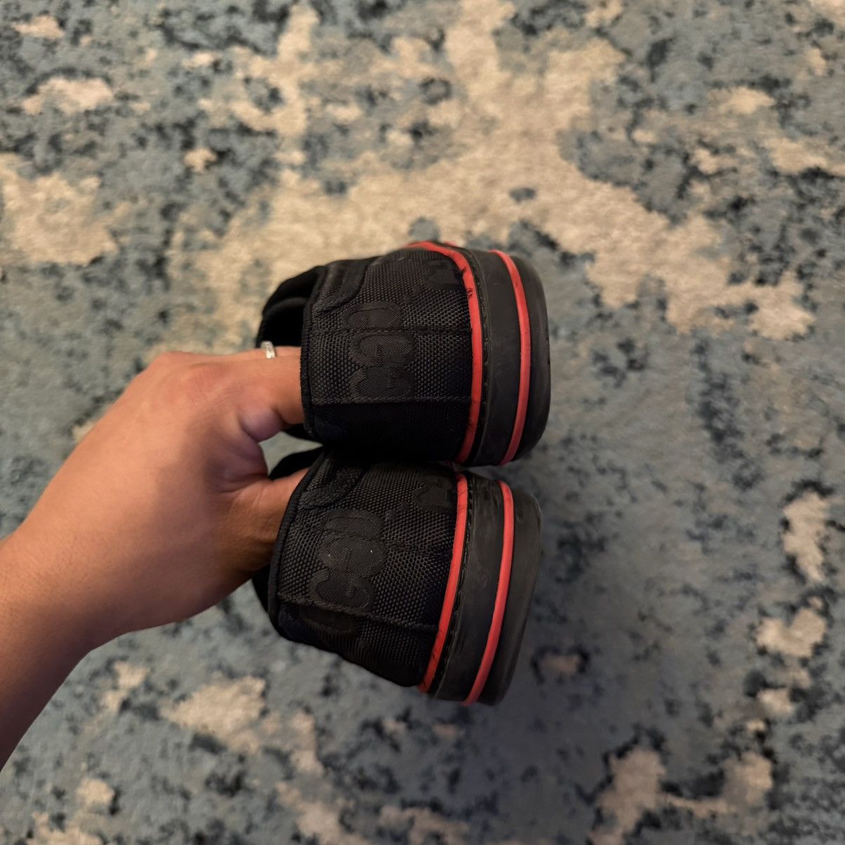 Gucci Gucci Tennis Off the Grid Sneakers Size 10G (Fifs 11-11.5) Size US 11 / EU 44 - 4 Thumbnail