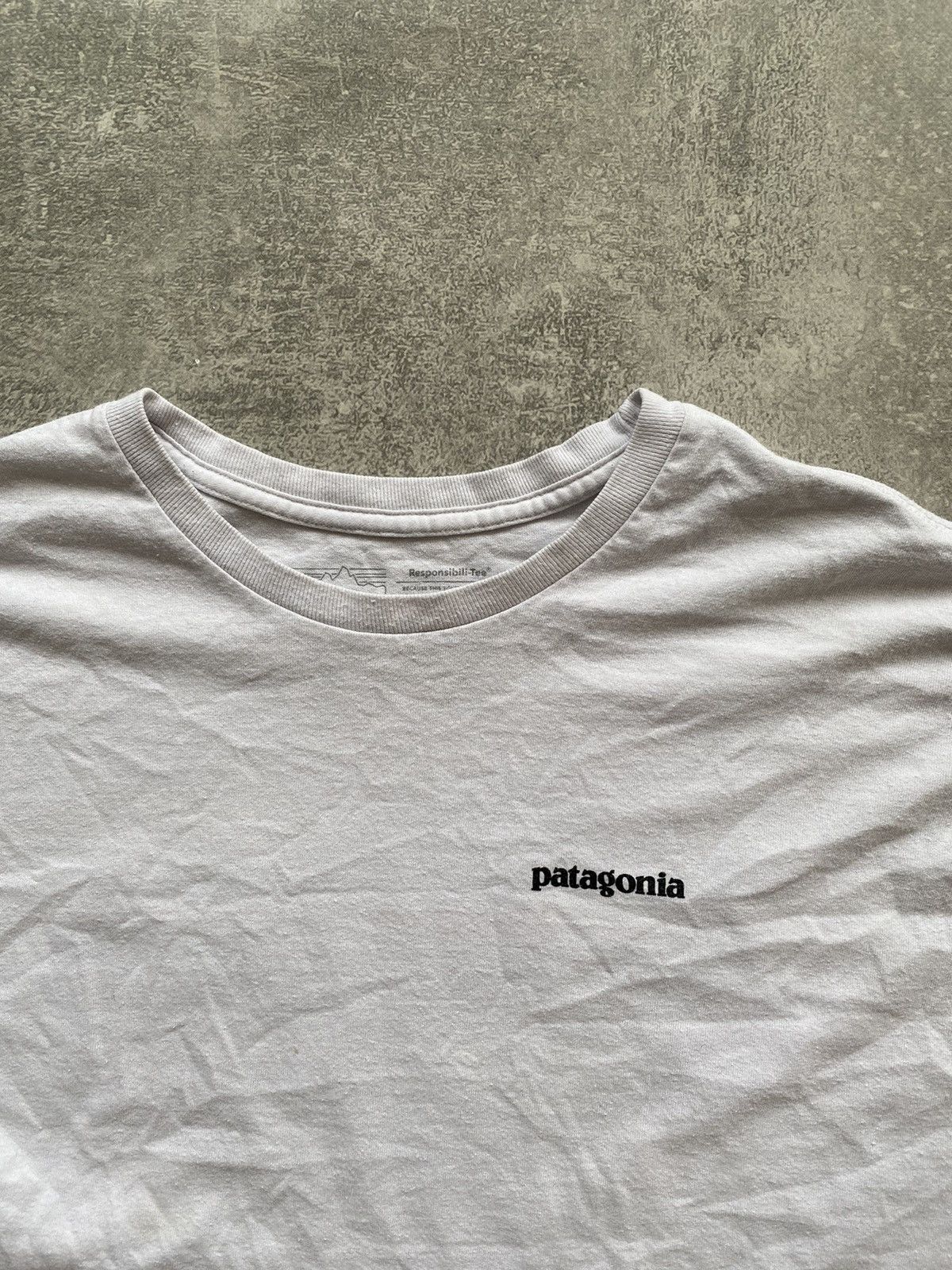 Patagonia × Vintage Vintage Patagonia White Tshirt Size US XXL / EU 58 / 5 - 4 Thumbnail