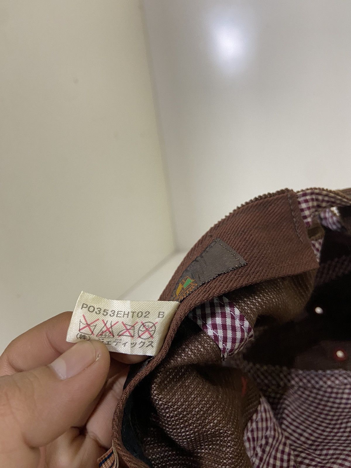 Karl Helmut × Vintage KARL HELMUT 90s vintage corduroy hat Size ONE SIZE - 7 Thumbnail