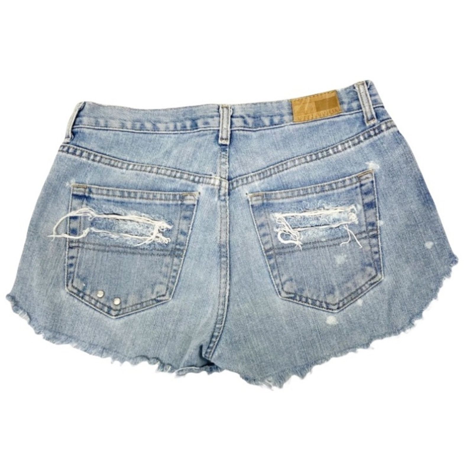 Tommy Hilfiger Vintage Tommy Hilfiger Cut Off Distressed Jean Shorts Sz 29 Size 29" - 2 Thumbnail