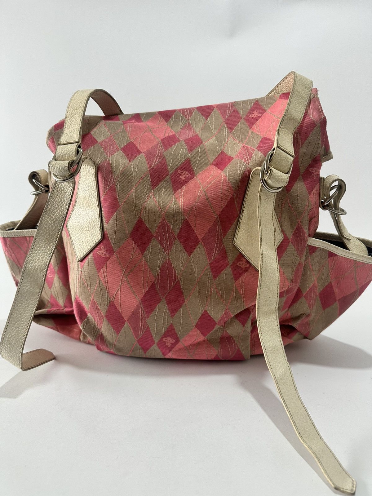 Vivienne Westwood VIVIENNE WESTWOOD Checkered Foldable Tote Bag Size ONE SIZE - 2 Thumbnail