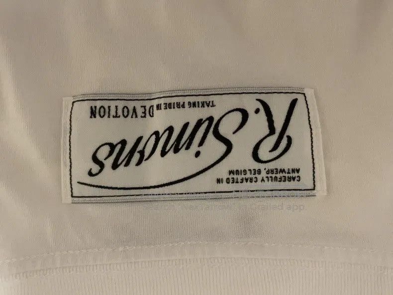 Raf Simons Raf simons Long-sleeved tee 21fw show style Size US M / EU 48-50 / 2 - 7 Thumbnail