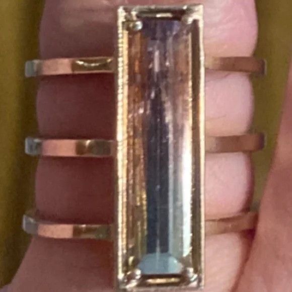 Other Watermelon Tourmaline Gold Ring | Santa Monica Style Size ONE SIZE - 2 Thumbnail