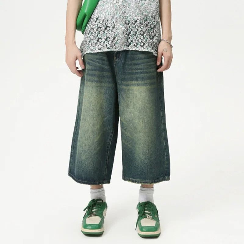 Jean Street Calf-Length Jeans Size US 32 / EU 48 - 3 Thumbnail