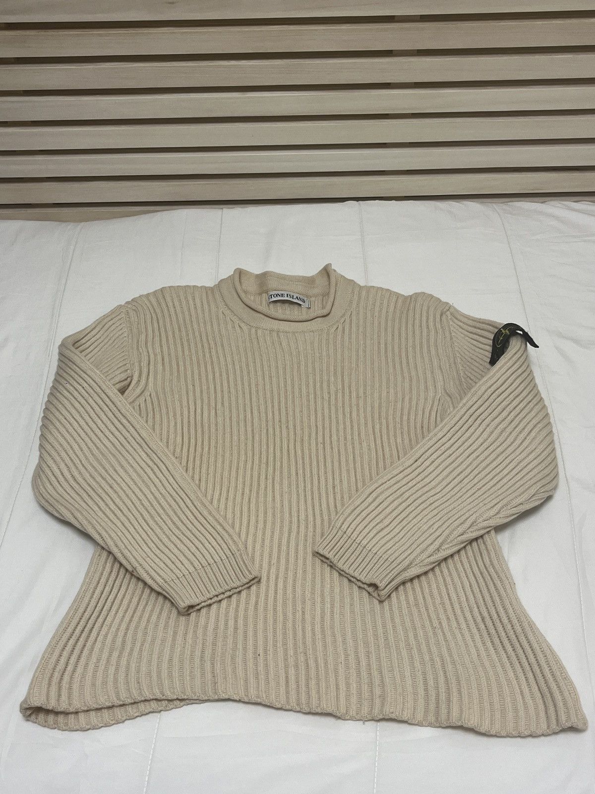 Stone Island Vintage 1999 Ribbed Knit Sweater