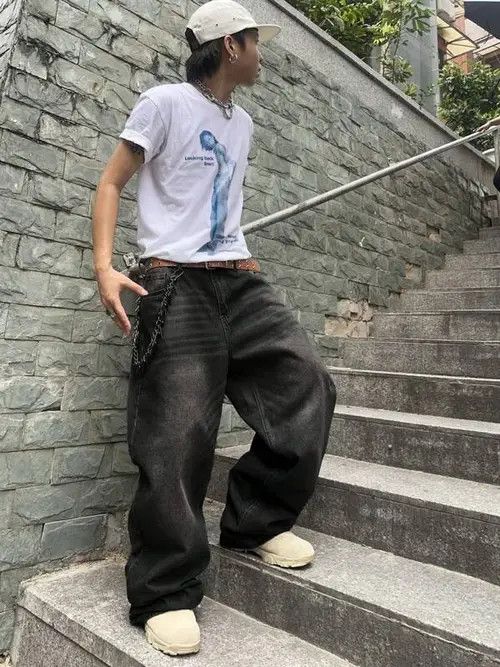 Jean Asabuki x Ayako Washed Baggy Denim Jeans Size US 32 / EU 48 - 3 Thumbnail