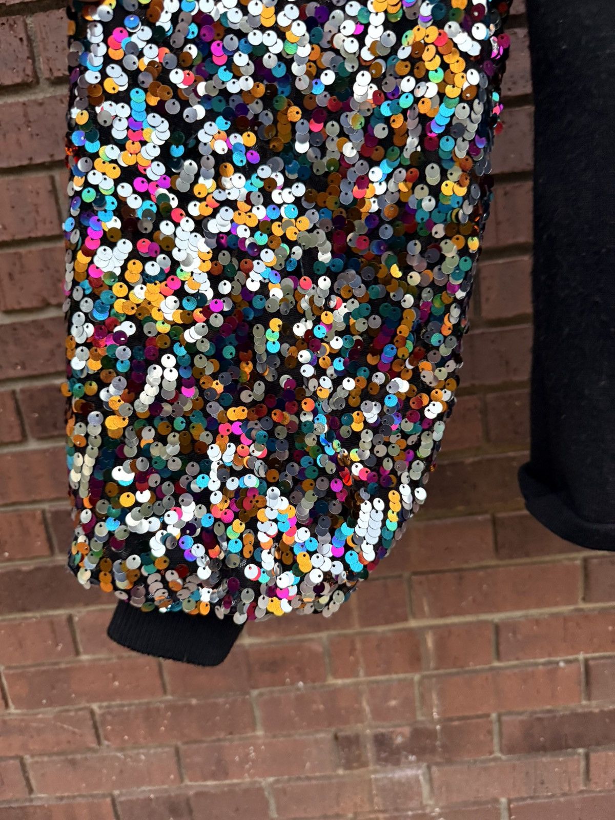 Other A. Calin Flying Tomato Sequin Balloon Sleeve Sweater Size M / US 6-8 / IT 42-44 - 4 Thumbnail