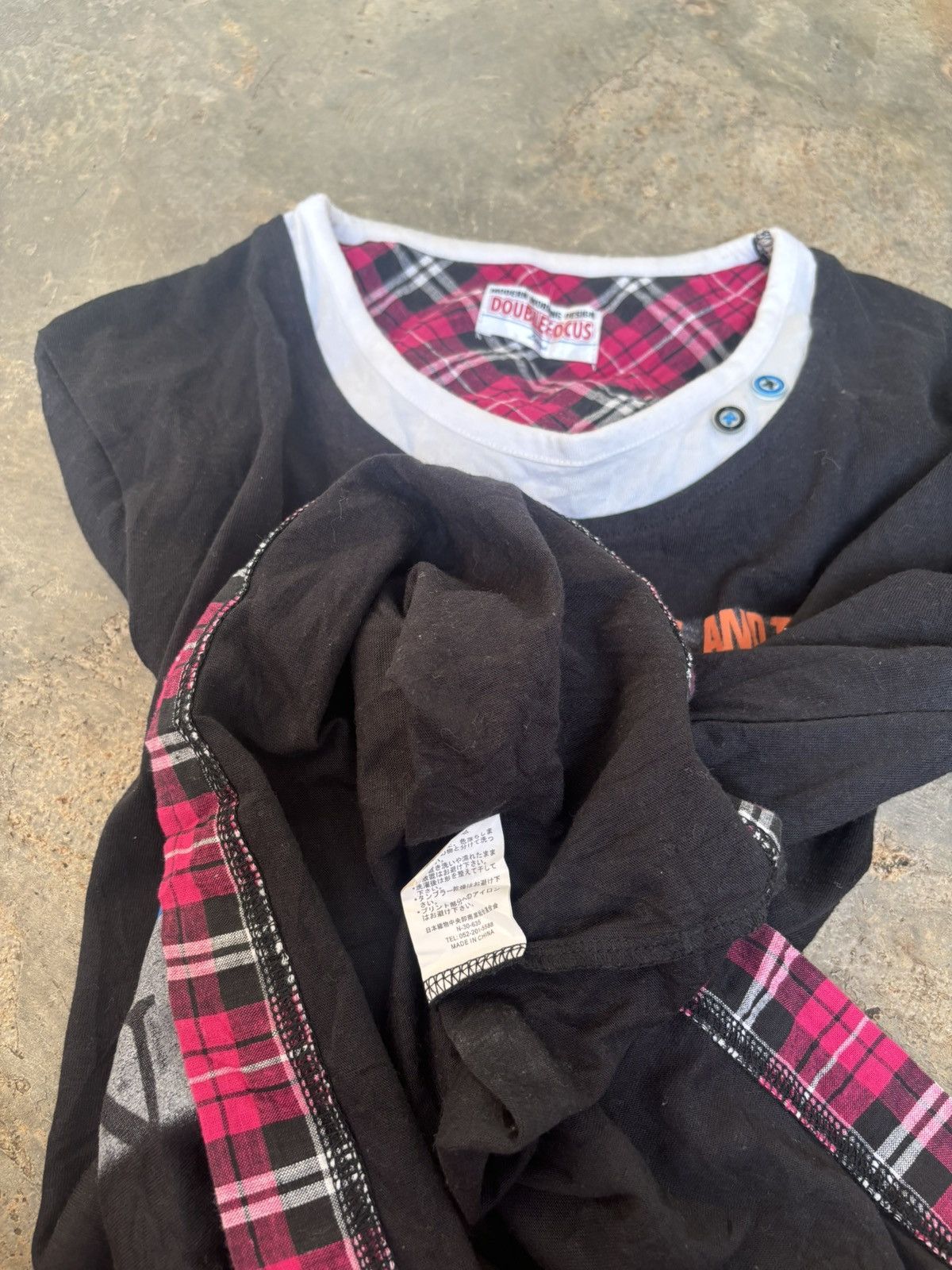 Hysteric Glamour Y2k Double Layer Double Fokus Ifsixwasnine Punk Style Size US L / EU 52-54 / 3 - 5 Thumbnail