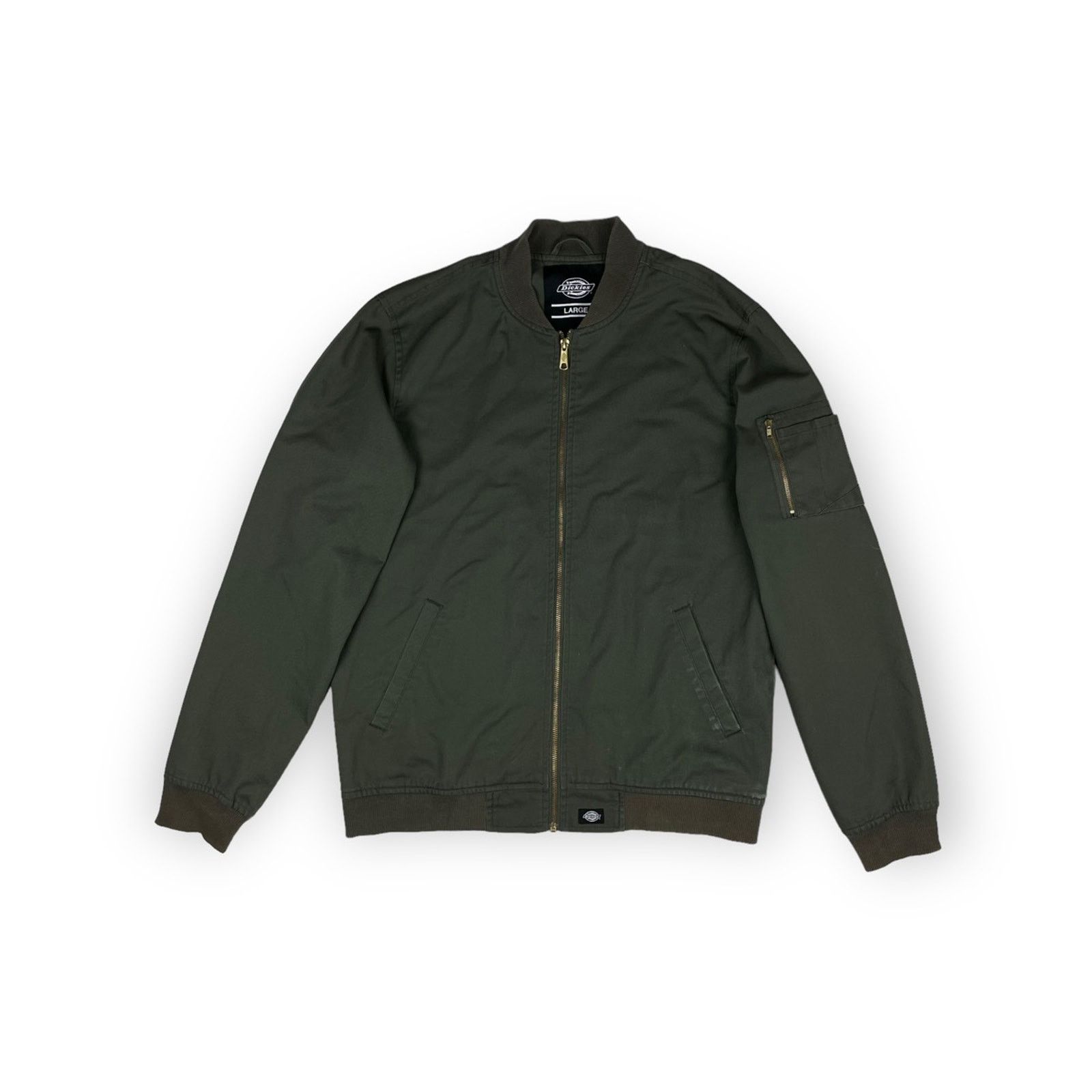Dickies Dickies Bomber Jacket Khaki Size L detroit style Size US L / EU 52-54 / 3 - 1 Thumbnail