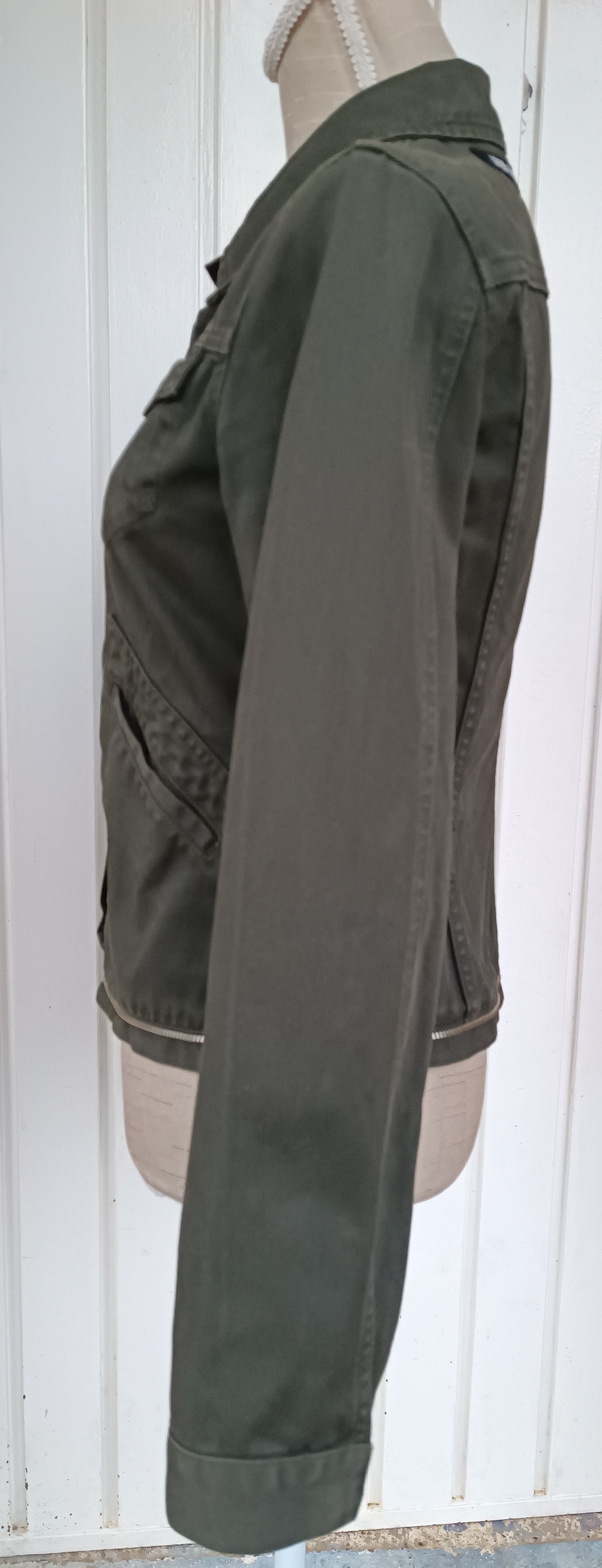 Jean Paul Gaultier 2000 - Colec. n°1- JPG Jeans- Militar green jacket Size M / US 6-8 / IT 42-44 - 3 Thumbnail