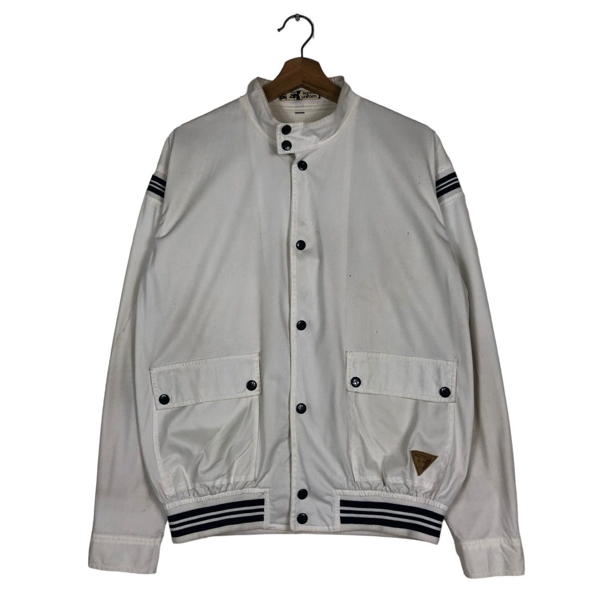 Japanese Brand 🔥VINTAGE KANSAI EYES GRAND SLAM OPTION RACING BOMBER JACKET Size US L / EU 52-54 / 3 - 4 Thumbnail