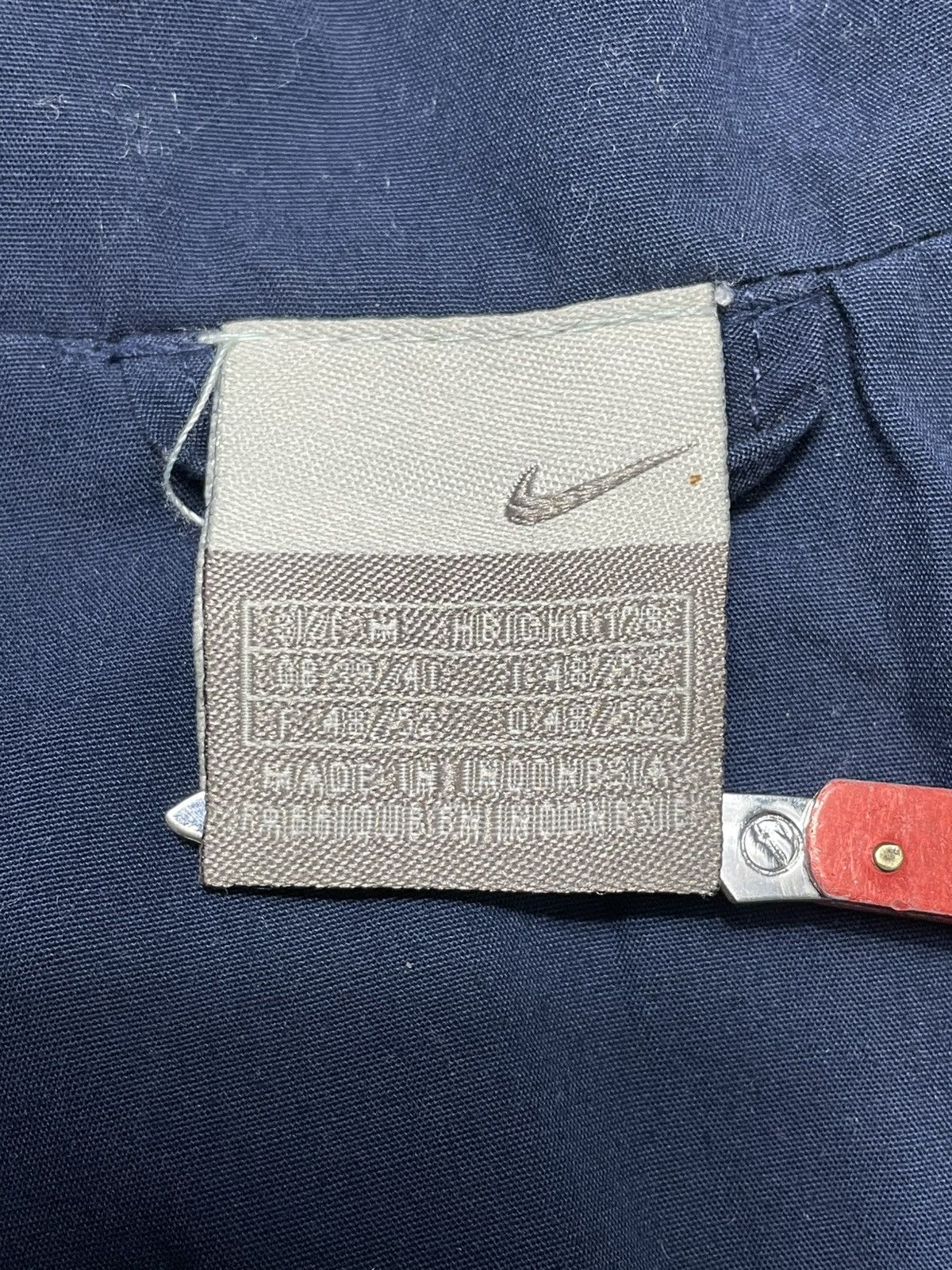 Nike Vintage Nike Track Jacket Nylon Top Striped 2000s Y2k Swoosh Size US M / EU 48-50 / 2 - 5 Thumbnail