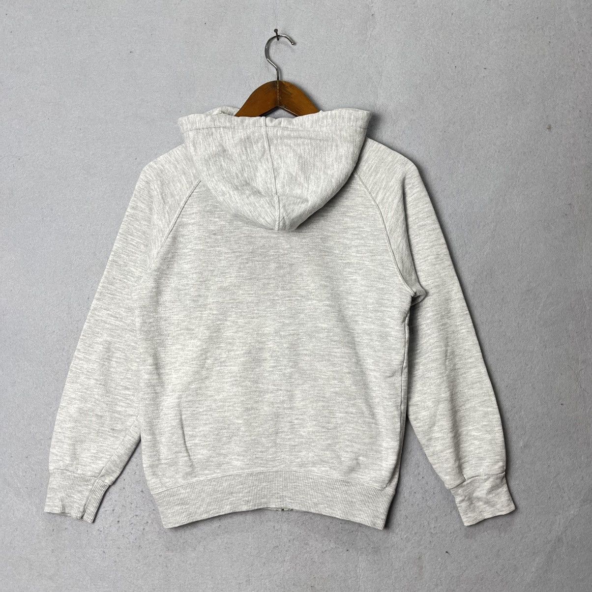 Japanese Brand Vintage B.V.D Minimal Zip Hoodie Heather Grey Size US S / EU 44-46 / 1 - 7 Thumbnail