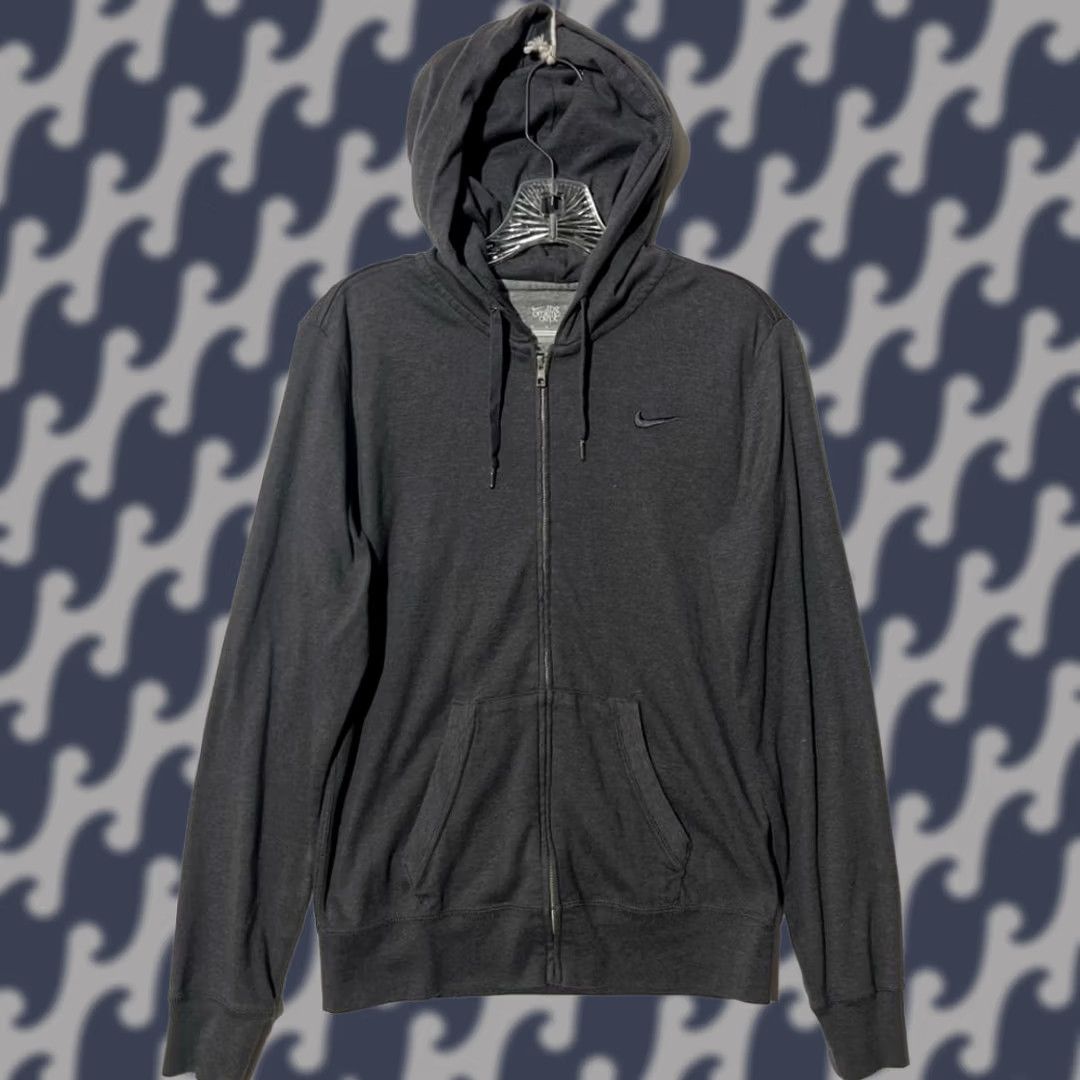 Nike VINTAGE Nike Athletic Dept Gray Full Zip Sweater Men Size Medium Casual Y2K Size US M / EU 48-50 / 2 - 1 Thumbnail