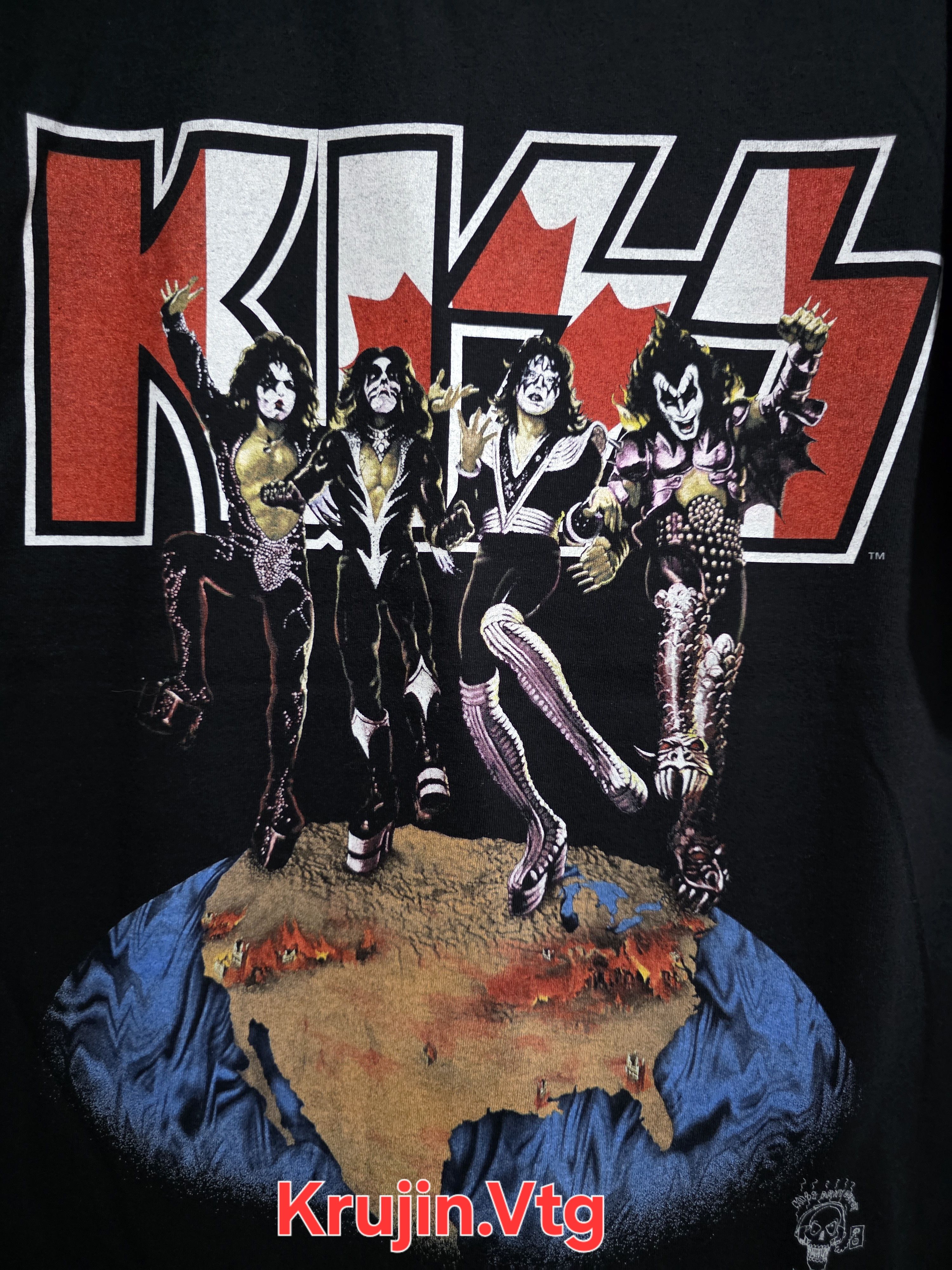 Other KISS t-shirt "Destroys Canada" design from their Alive Size US L / EU 52-54 / 3 - 2 Thumbnail