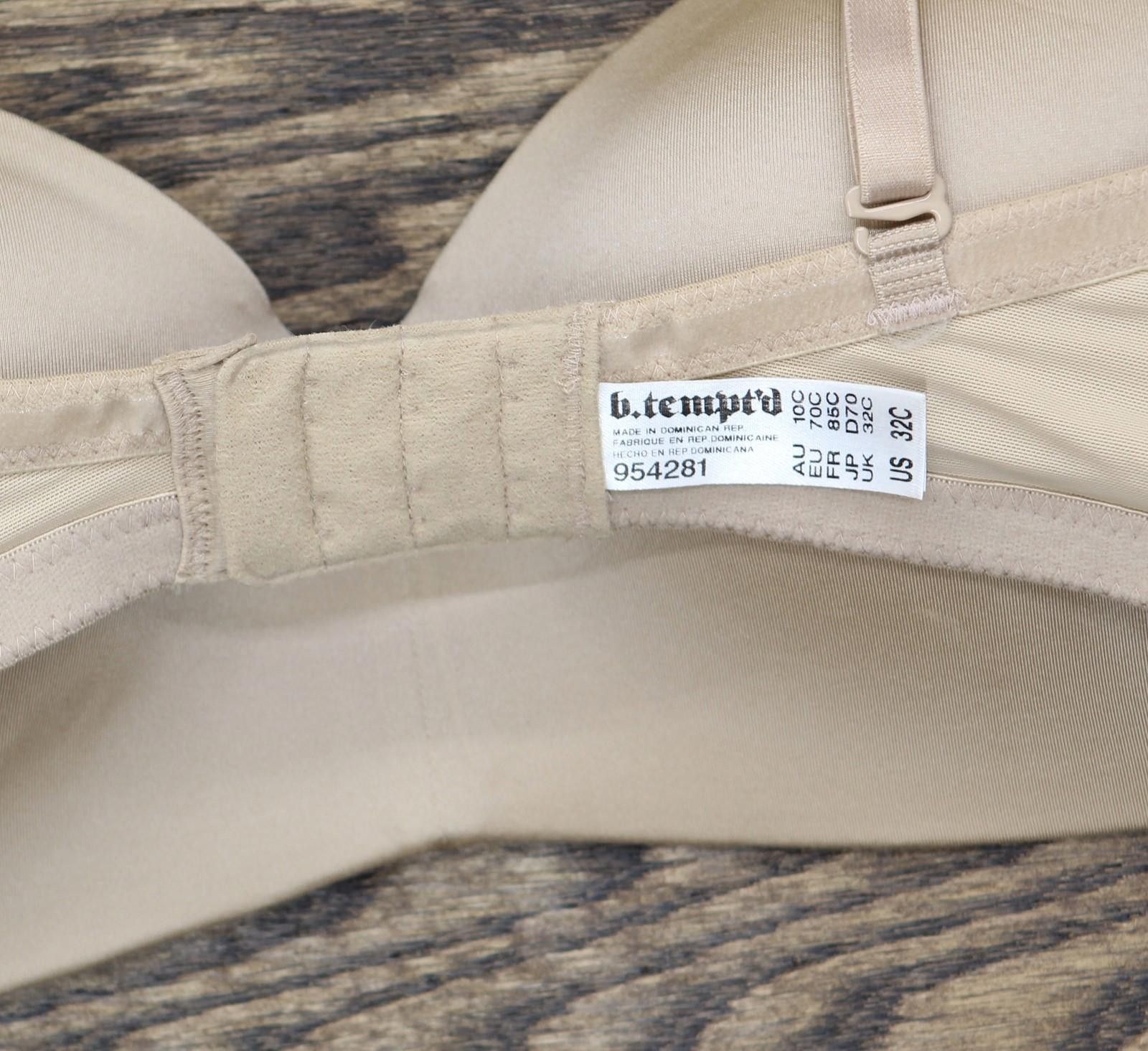 Other B.tempt'd By Wacoal Free T-shirt Bra Au Natural Brown 32c Size ONE SIZE - 4 Thumbnail