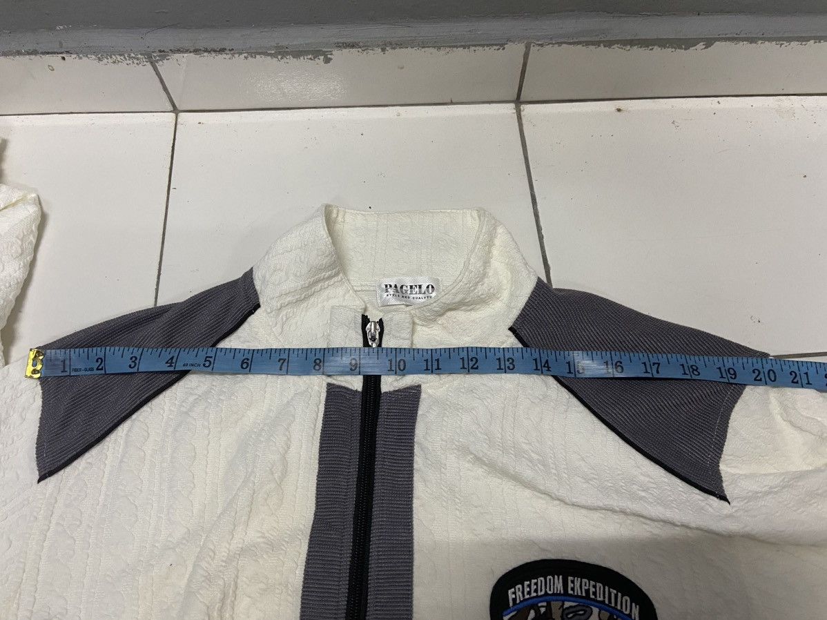 Vintage PAGELO FREEDOM EXPEDITION EMBROIDERY LOGO ZIPPER SWEATER Size US L / EU 52-54 / 3 - 15 Thumbnail