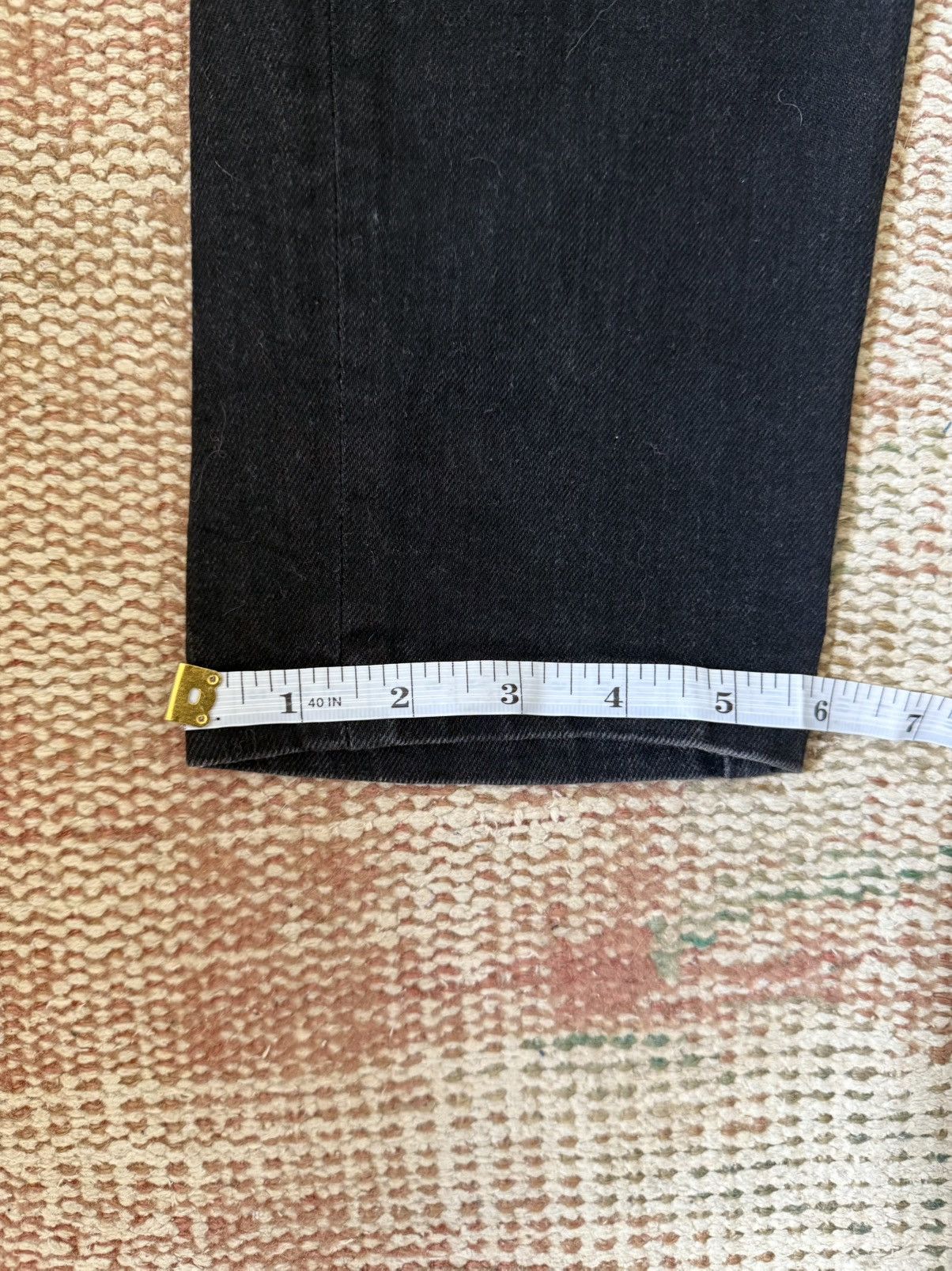 Saint Laurent Paris YSL Saint Laurent slim fit black jeans size 31 Size US 31 - 13 Thumbnail