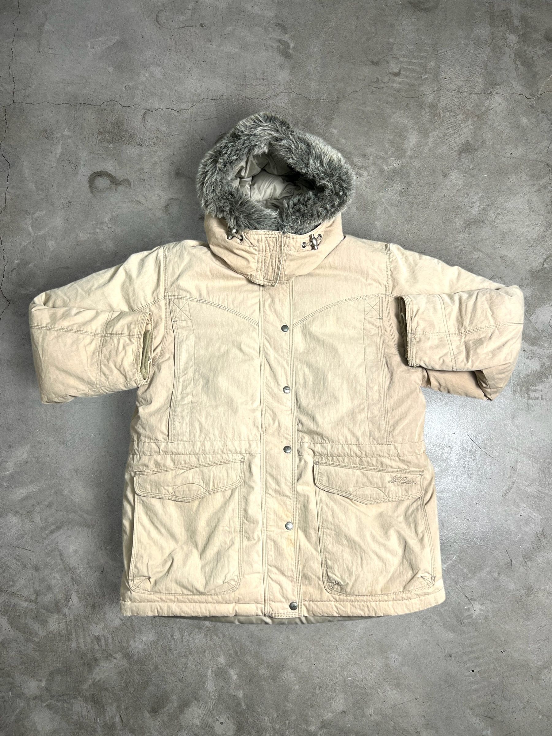 L.L. Bean L.L.Bean Women's Down Filled Parka (M) JKA258 Size M / US 6-8 / IT 42-44 - 1 Thumbnail