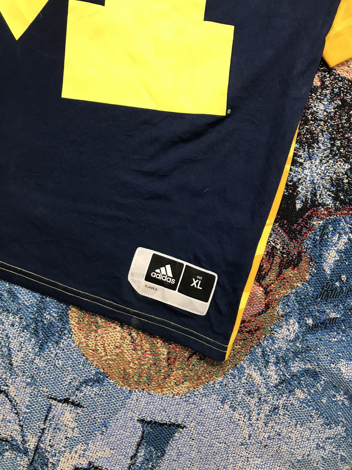 Adidas Vintage adidas Michigan wolverines Jersey Size US M / EU 48-50 / 2 - 4 Thumbnail